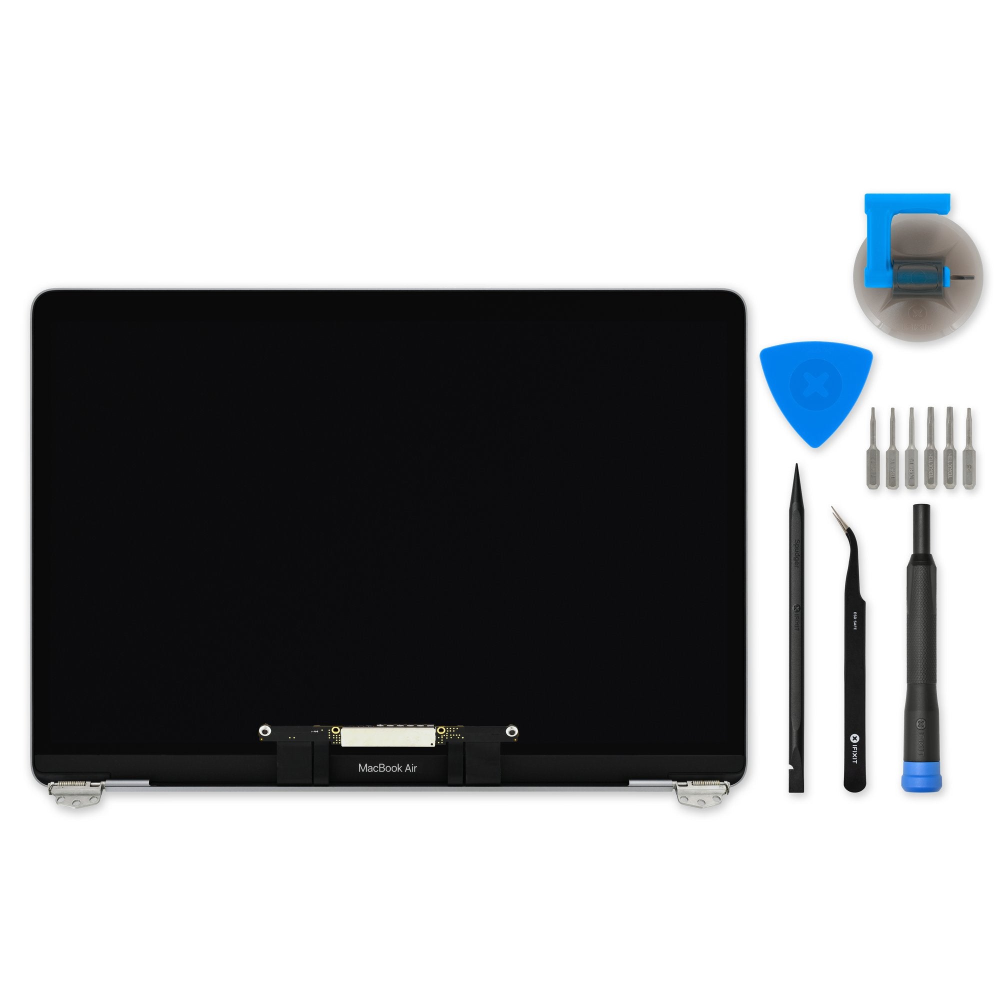MacBook Air 13" (Late 2018-Early 2020) Display Assembly Dark Gray Used, Premium Fix Kit