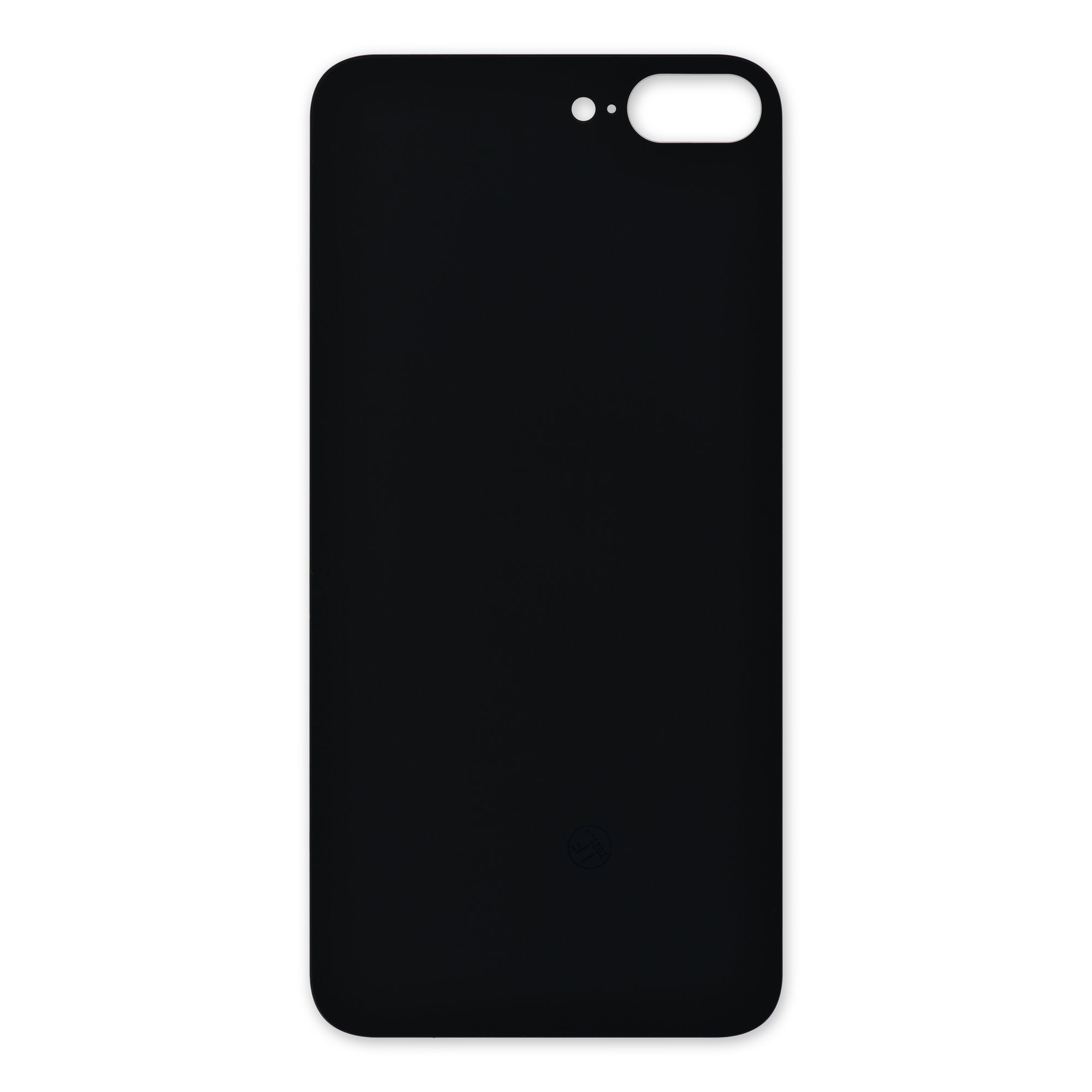 iPhone 8 Plus Aftermarket Blank Rear Glass Panel Black New