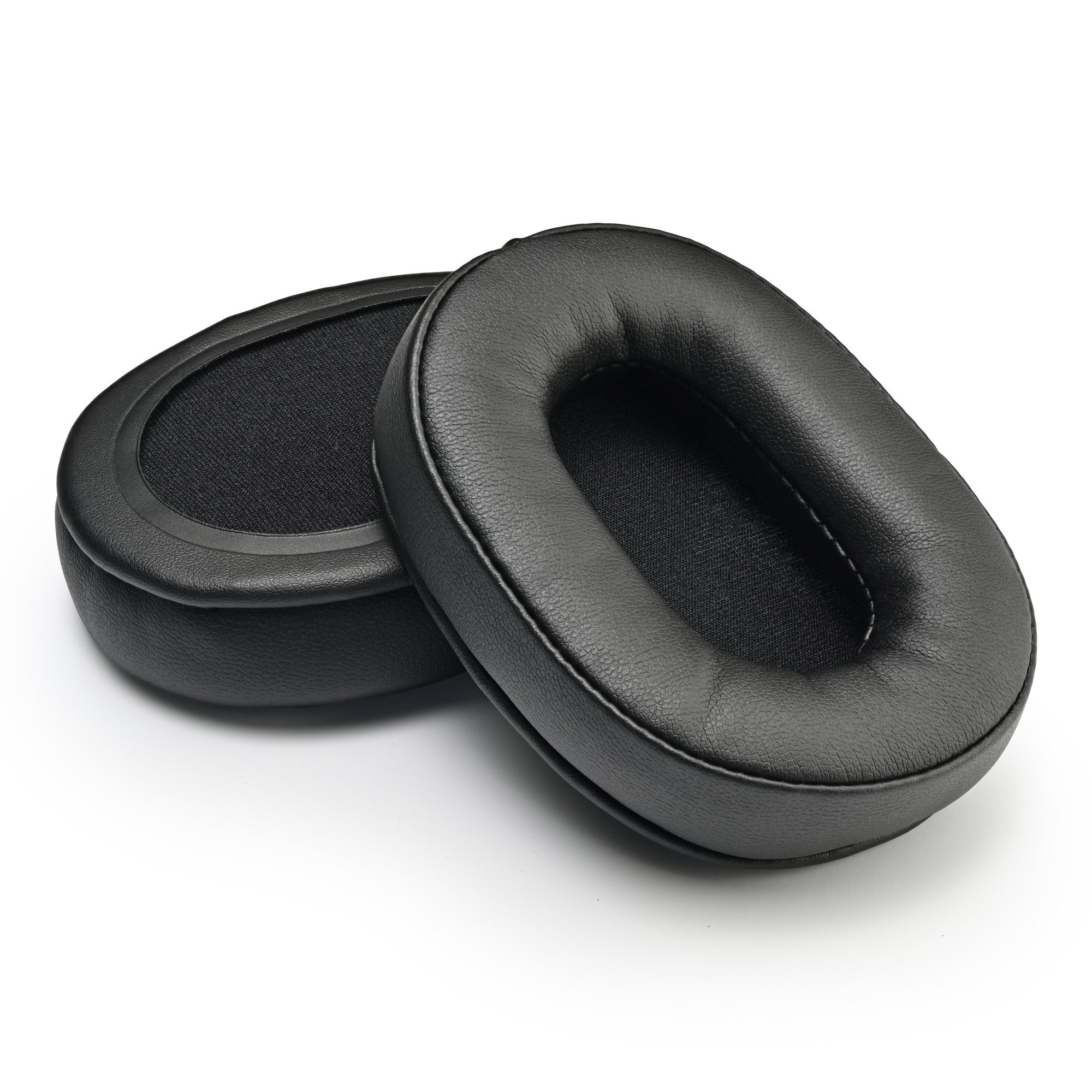 Audio Technica ATH-MSR7 Headphone Earpad Cushions Black New Faux Leather