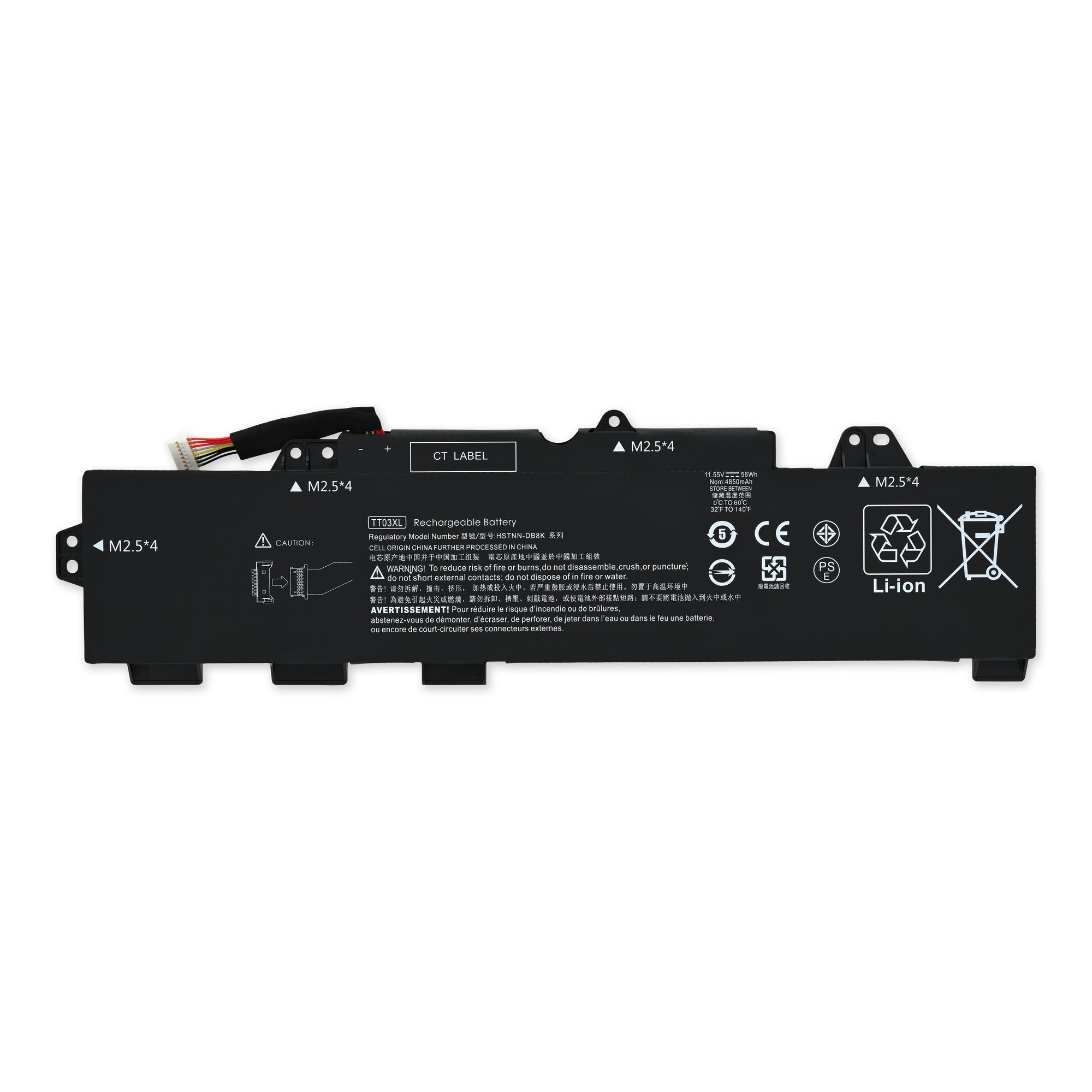 HP TT03XL Battery New Part Only