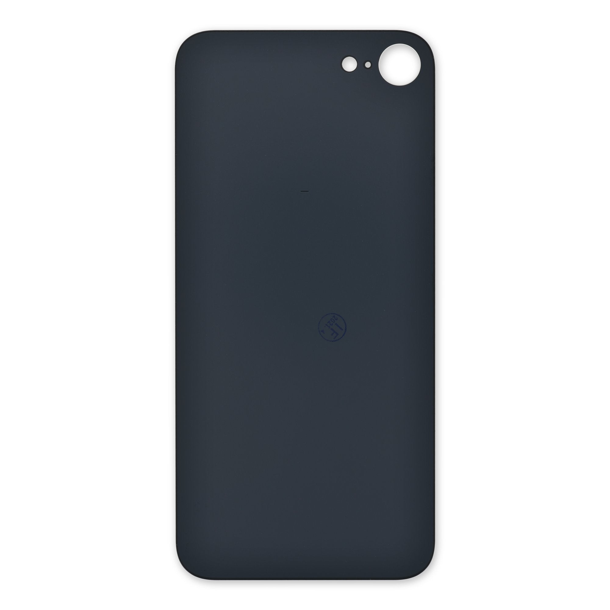 iPhone 8 Aftermarket Blank Rear Glass Panel Black New