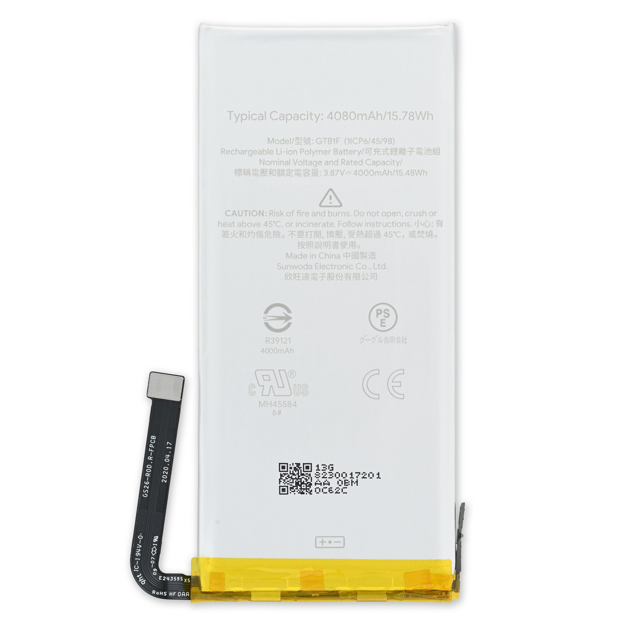 Google Pixel 5 Battery - Genuine New Part Only