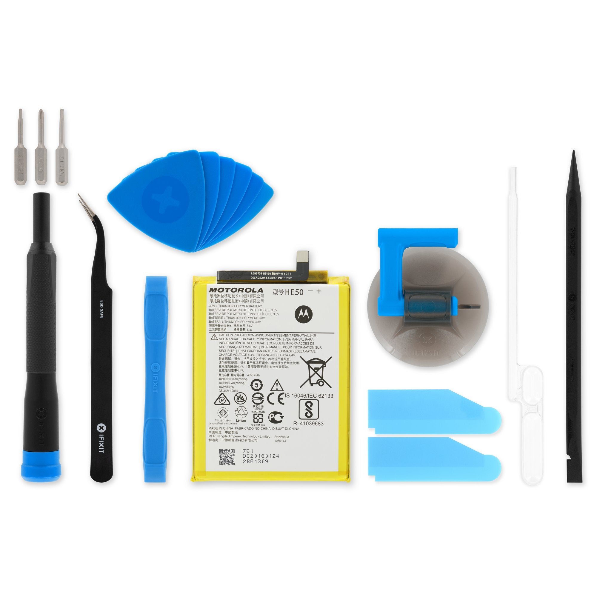 Motorola Moto E3, Moto E4, Moto G4 Play Battery Replacement Kit