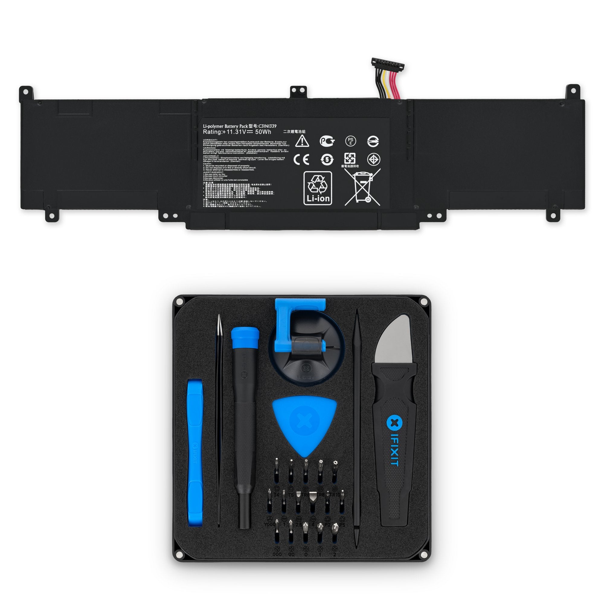 Asus C31N1339 Battery New Fix Kit