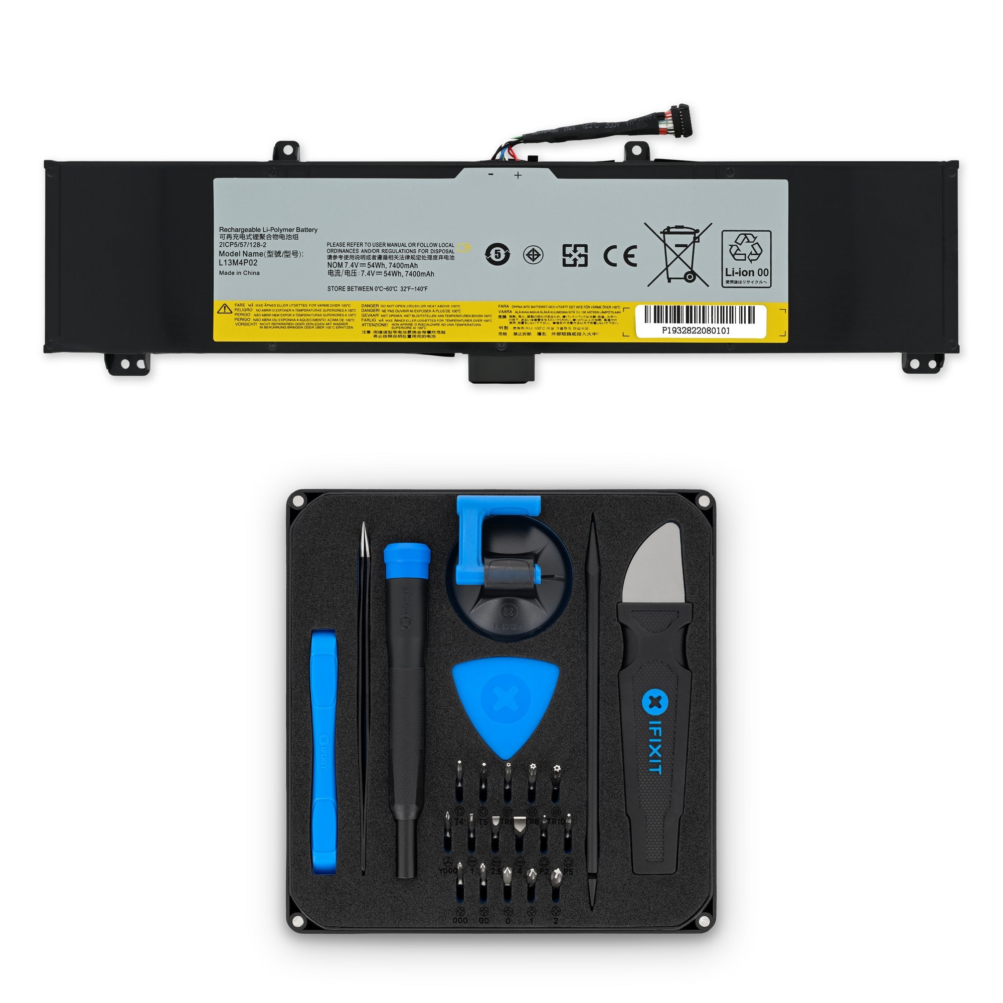 Lenovo L13M4P02 Battery New Fix Kit