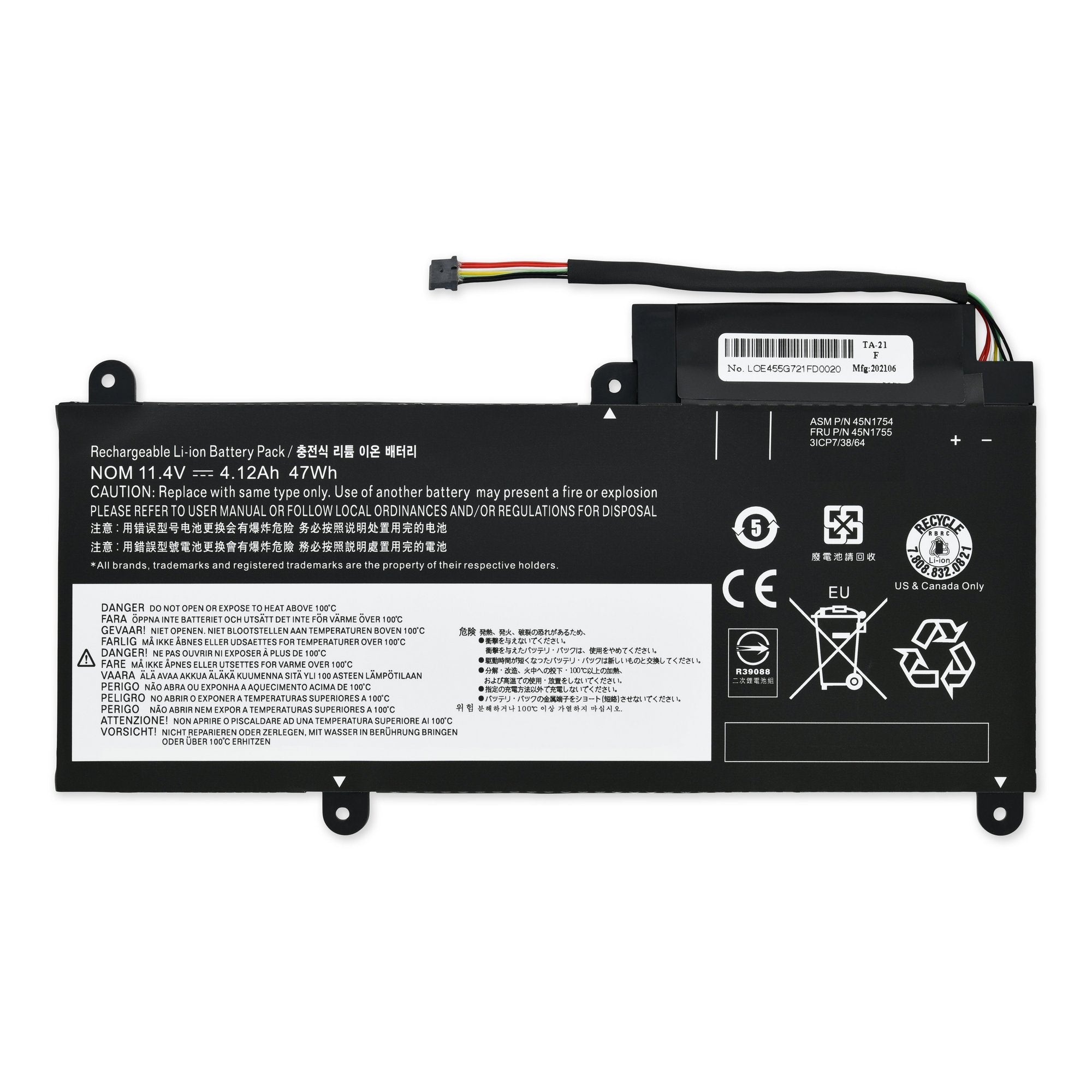 Lenovo ThinkPad E450 / E455 / E460 / E465 Battery New