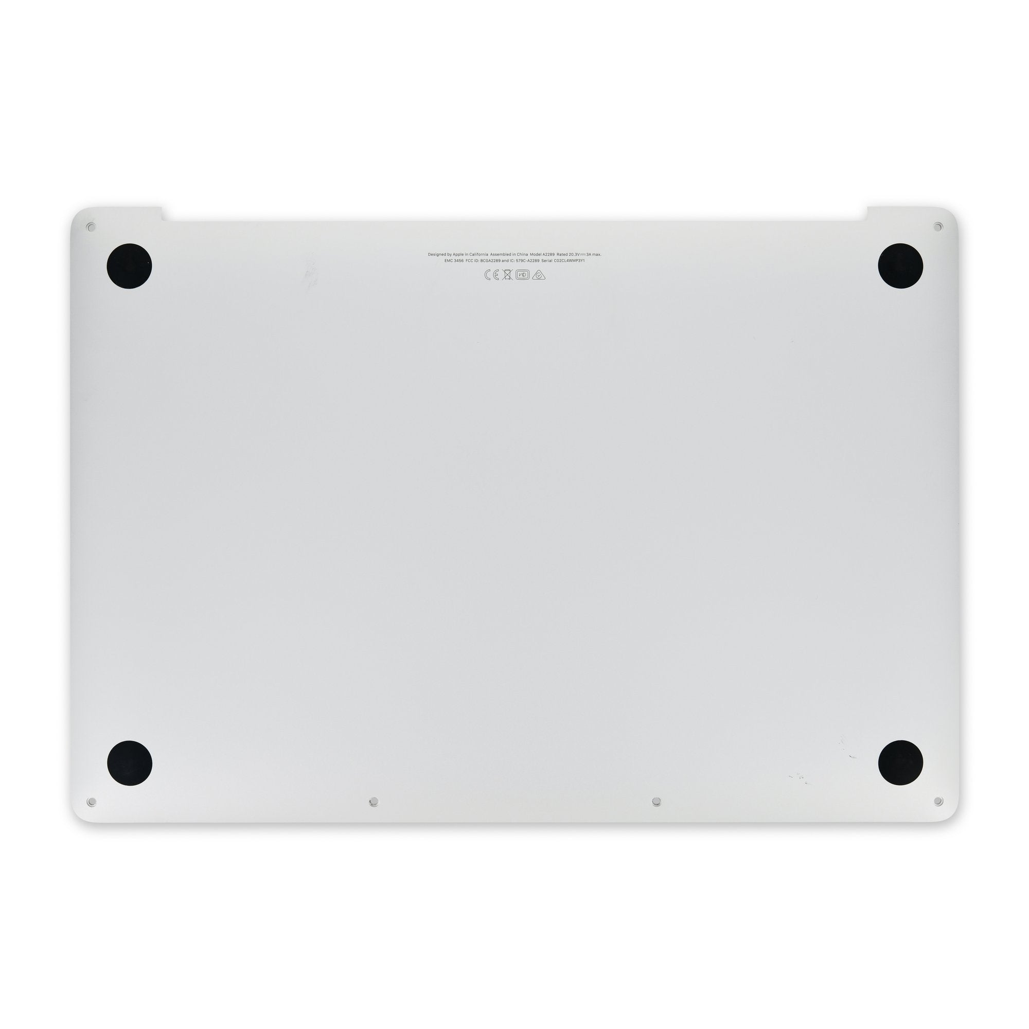 MacBook Pro 13" (A2289, 2020) Lower Case Silver New