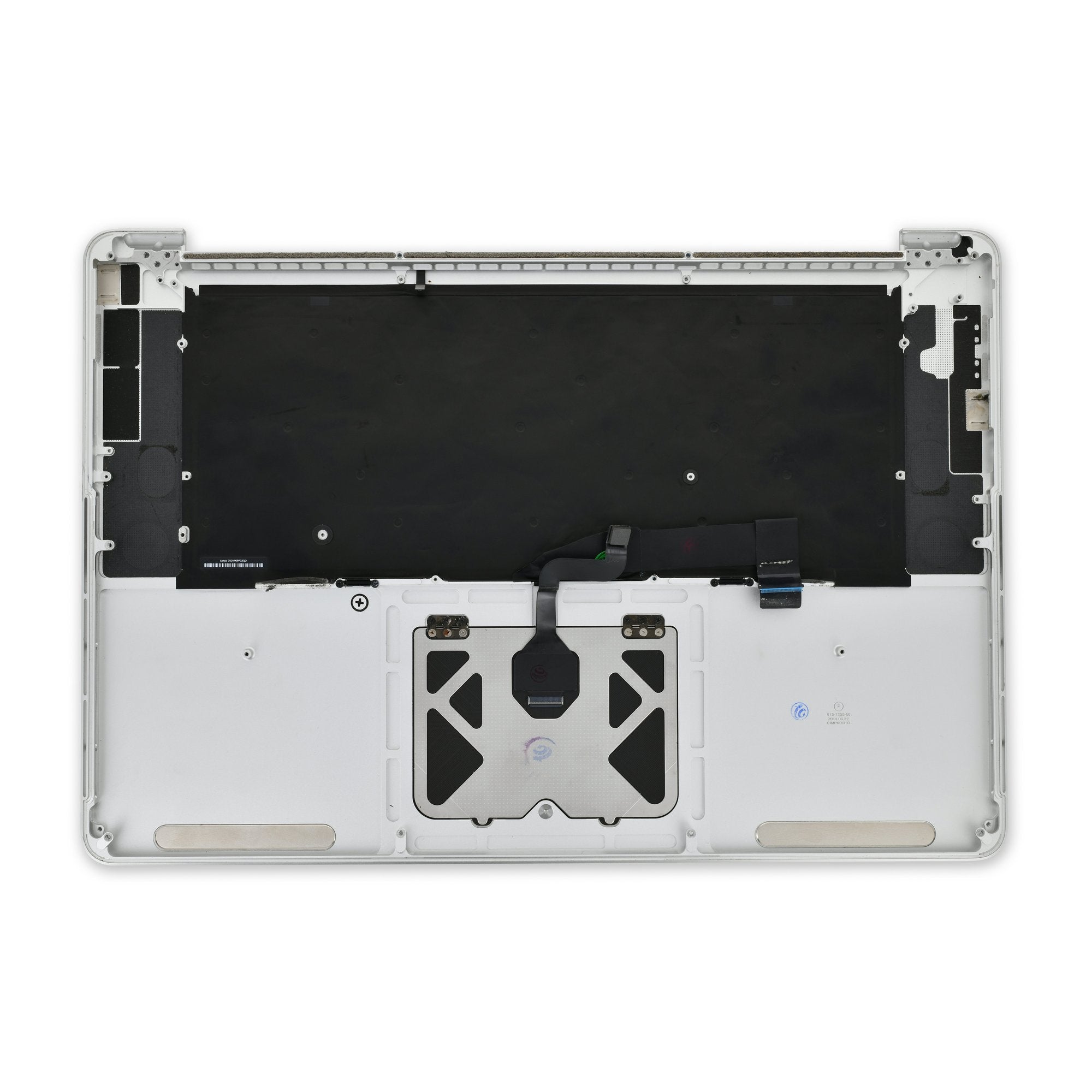 MacBook Pro 15" Retina (Late 2013-Mid 2014) Upper Case Assembly Used, C-Stock With Trackpad, Without Battery