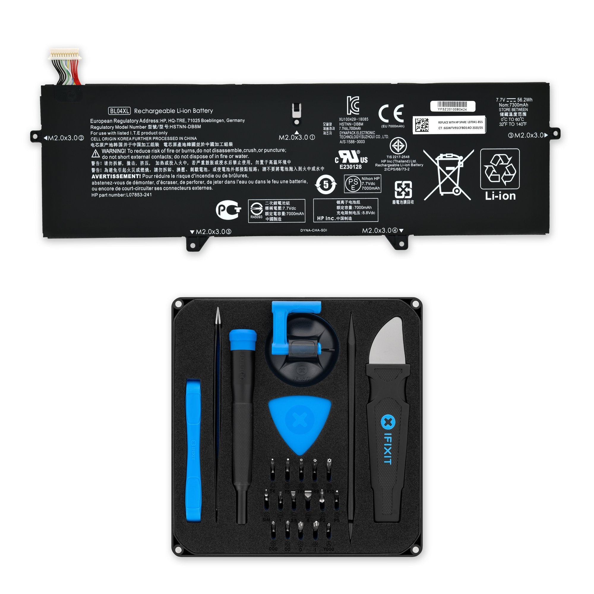 HP EliteBook X360 1040 G5 Battery New Fix Kit