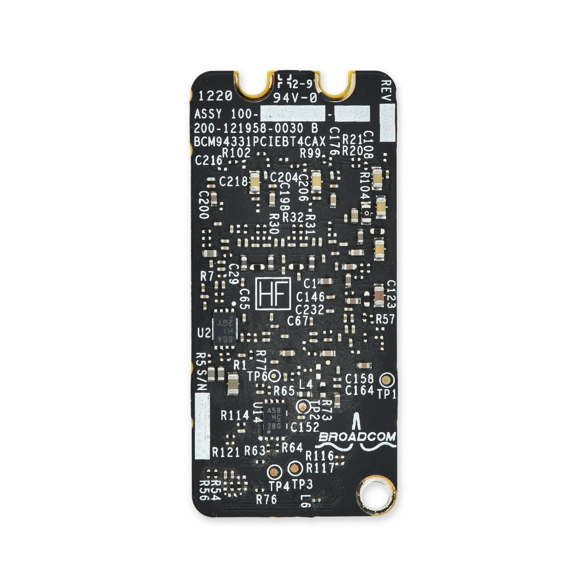 MacBook Pro Unibody (Early 2011-Mid 2012) AirPort/Bluetooth Board Used Bluetooth 4.0
