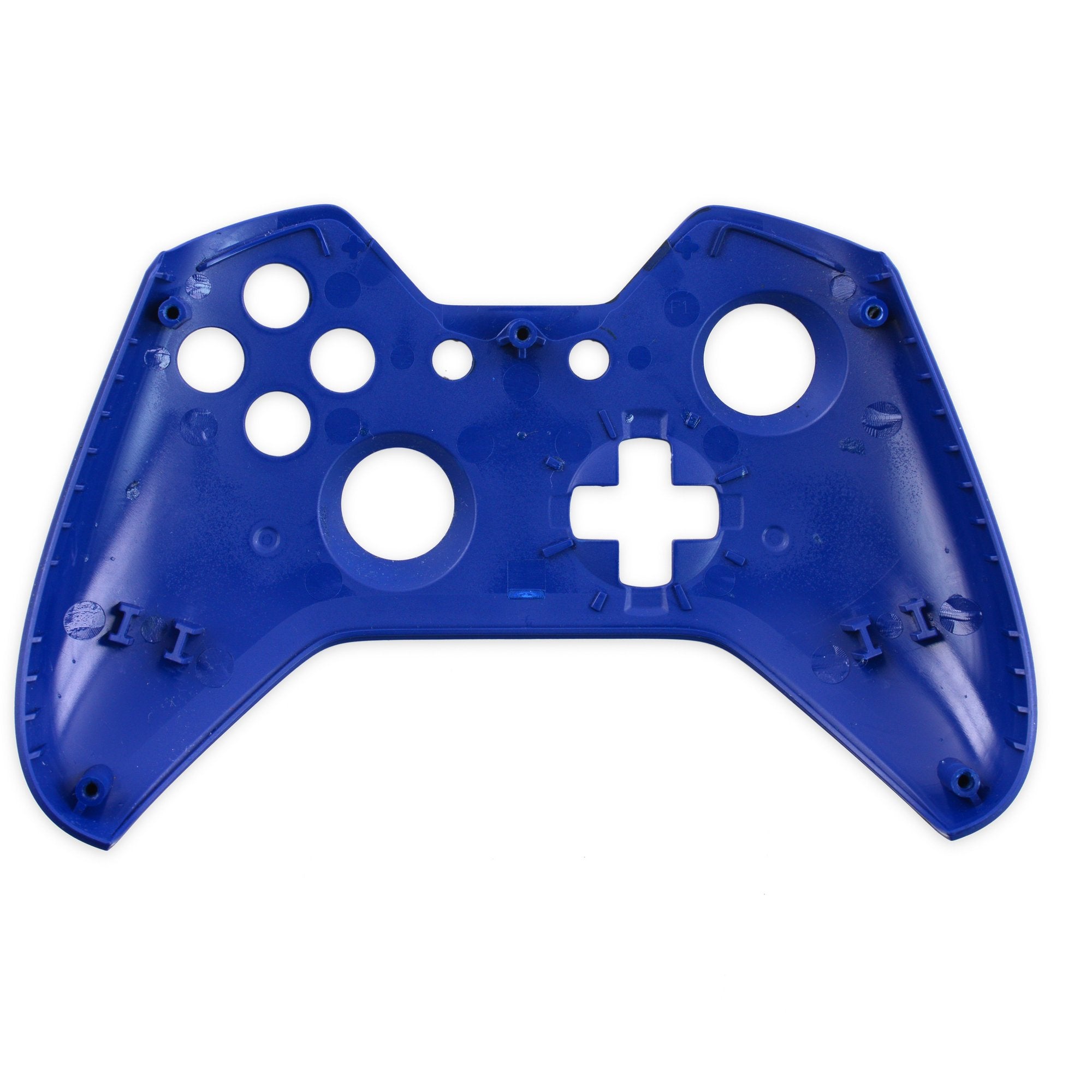 Xbox One Controller (1537 and 1697) Front Panel Blue Used, A-Stock Midnight Forces