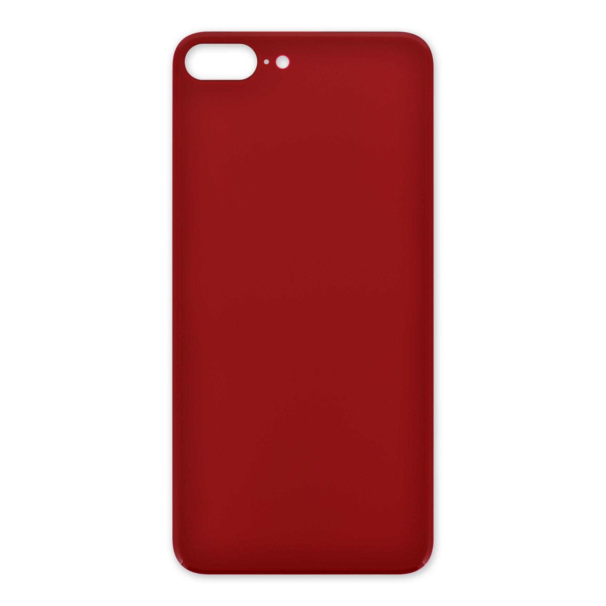 iPhone 8 Plus Aftermarket Blank Rear Glass Panel Red New