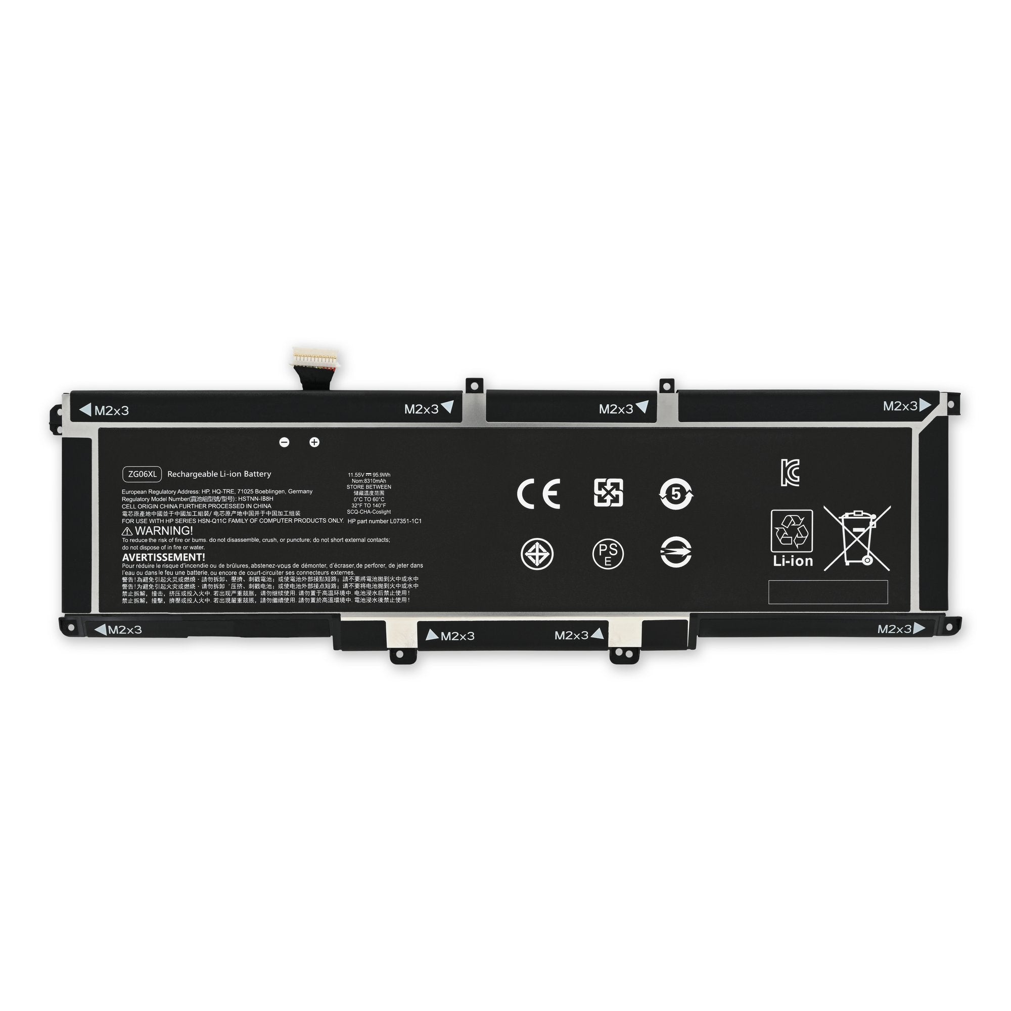 HP ZG06XL Battery