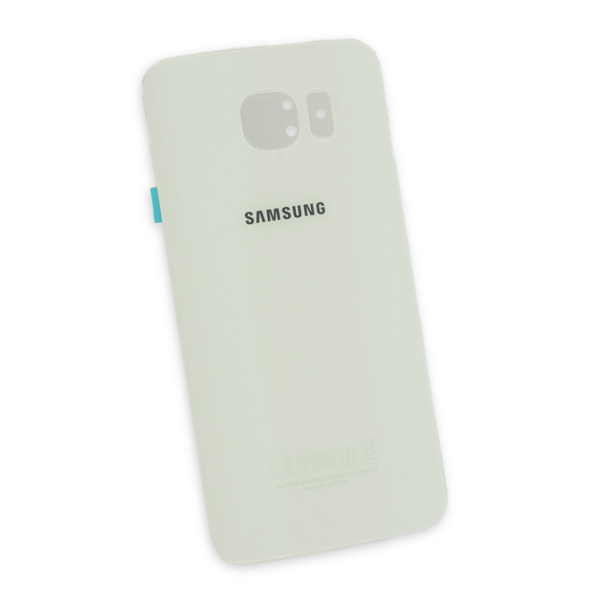 Galaxy S6 Rear Glass Panel/Cover - Original White New Part Only