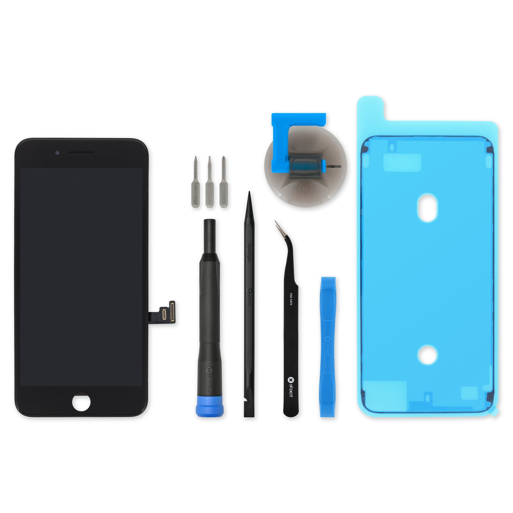 iPhone 8 Plus Screen Black New Fix Kit