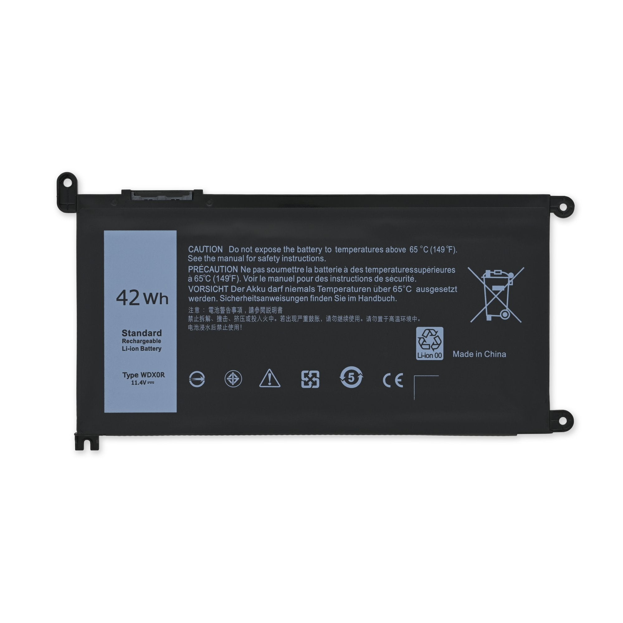 Dell WDX0R Battery New Part Only