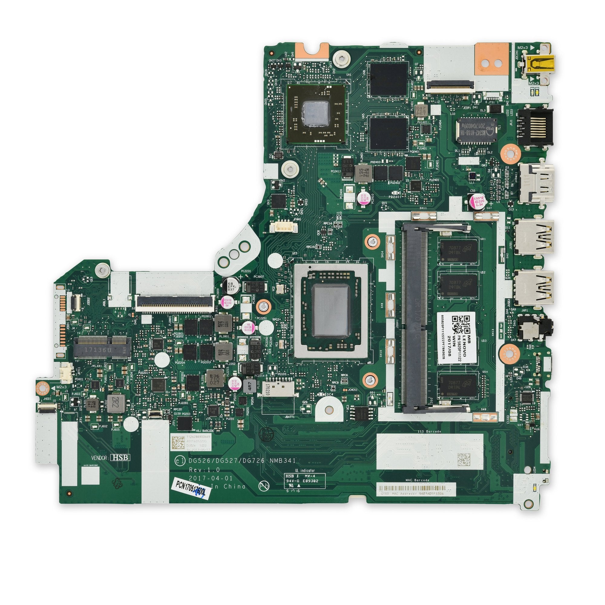 Lenovo IdeaPad 320-15 Motherboard AMD FX-9800P Used