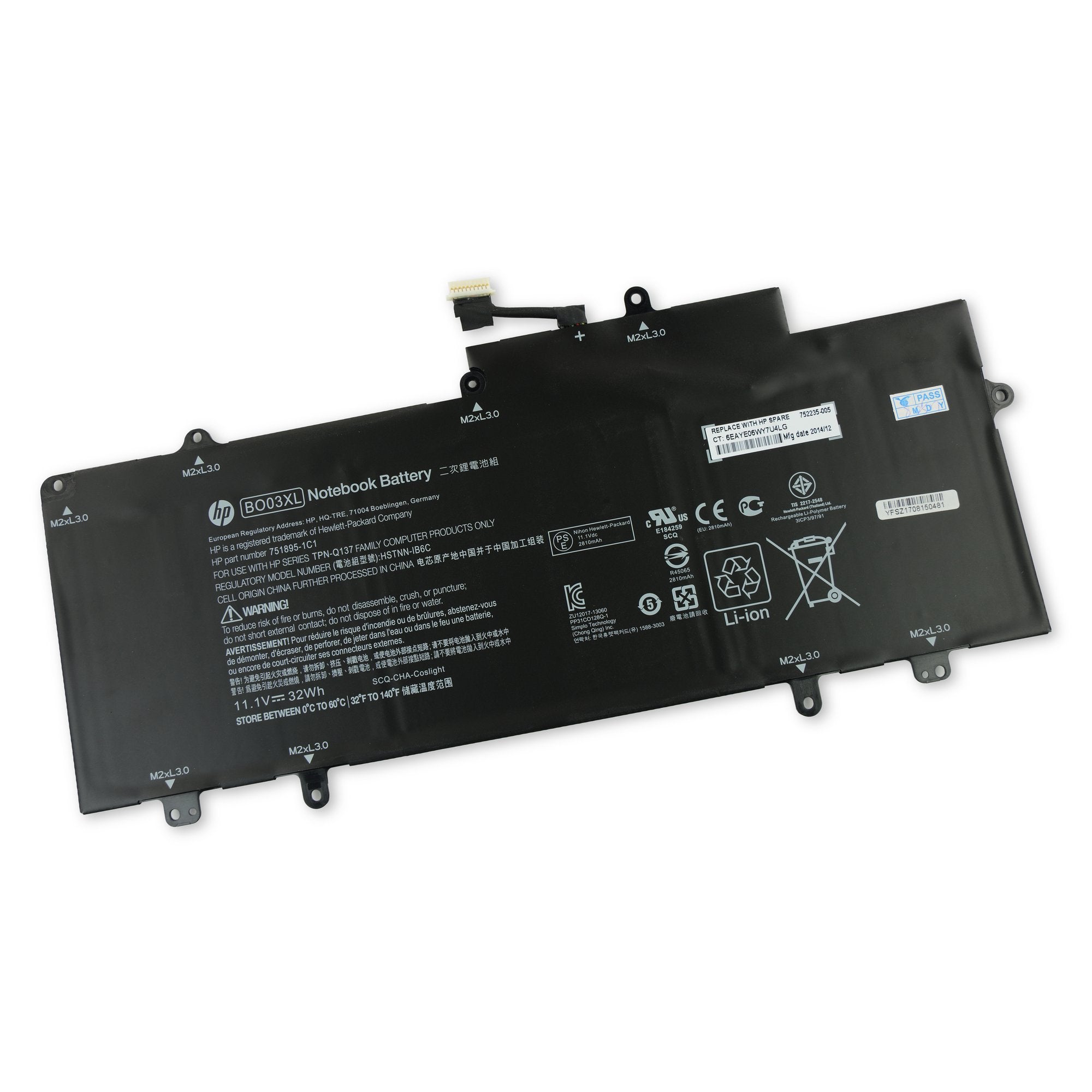 HP Chromebook 14 G3 Battery