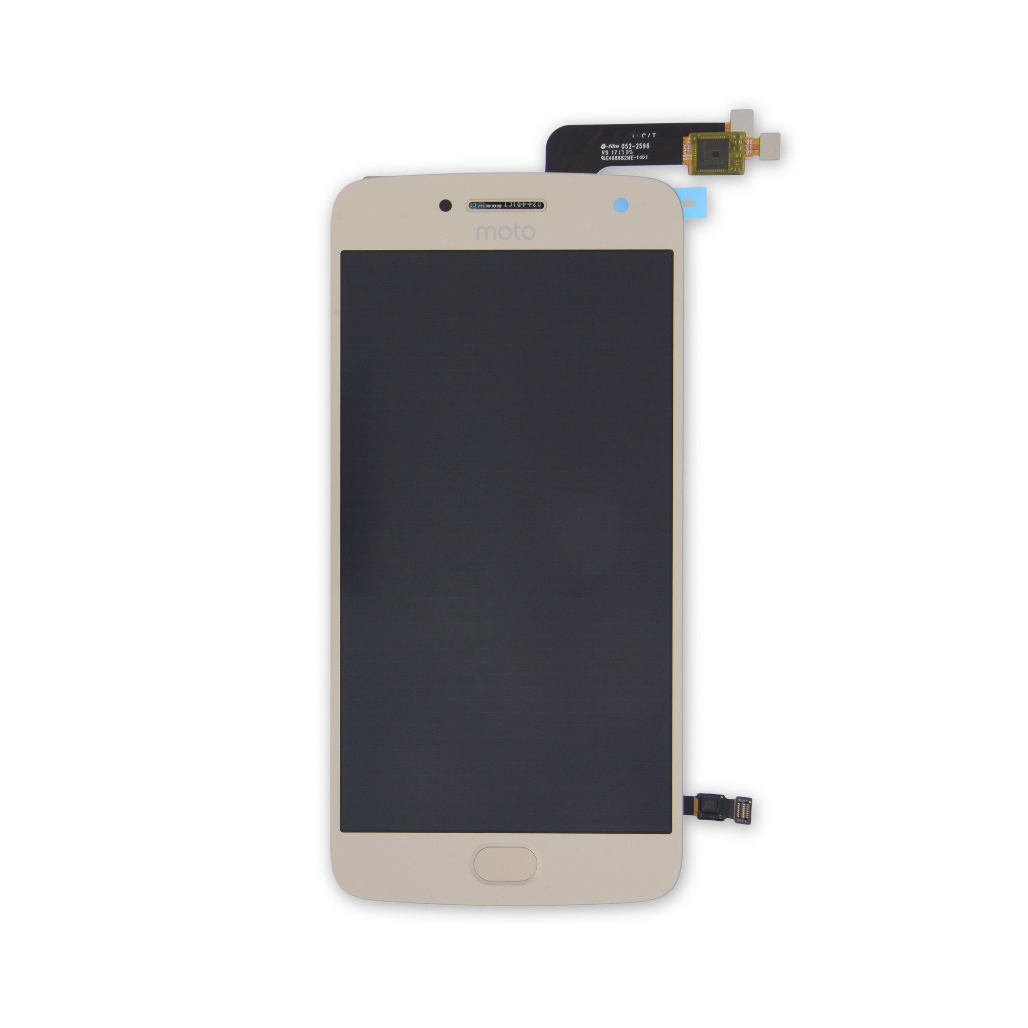 Moto G5 Plus Screen - Genuine Gold New Part Only