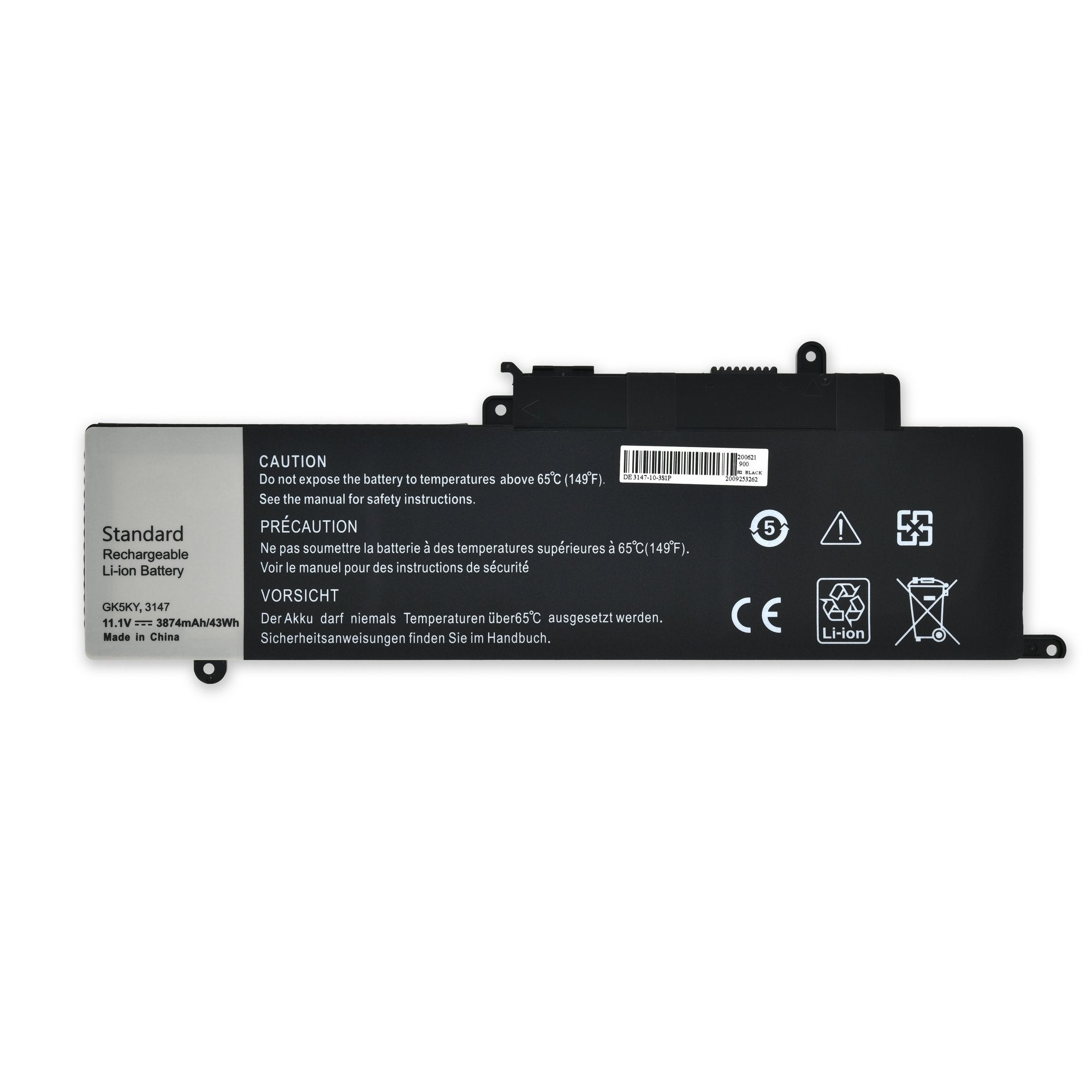 Dell Inspiron 11 3157, Inspiron 13 7348, 7352, and 7353 Battery New Part Only