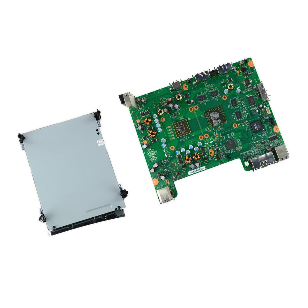 Xbox 360 Falcon Motherboard and Paired Optical Drive