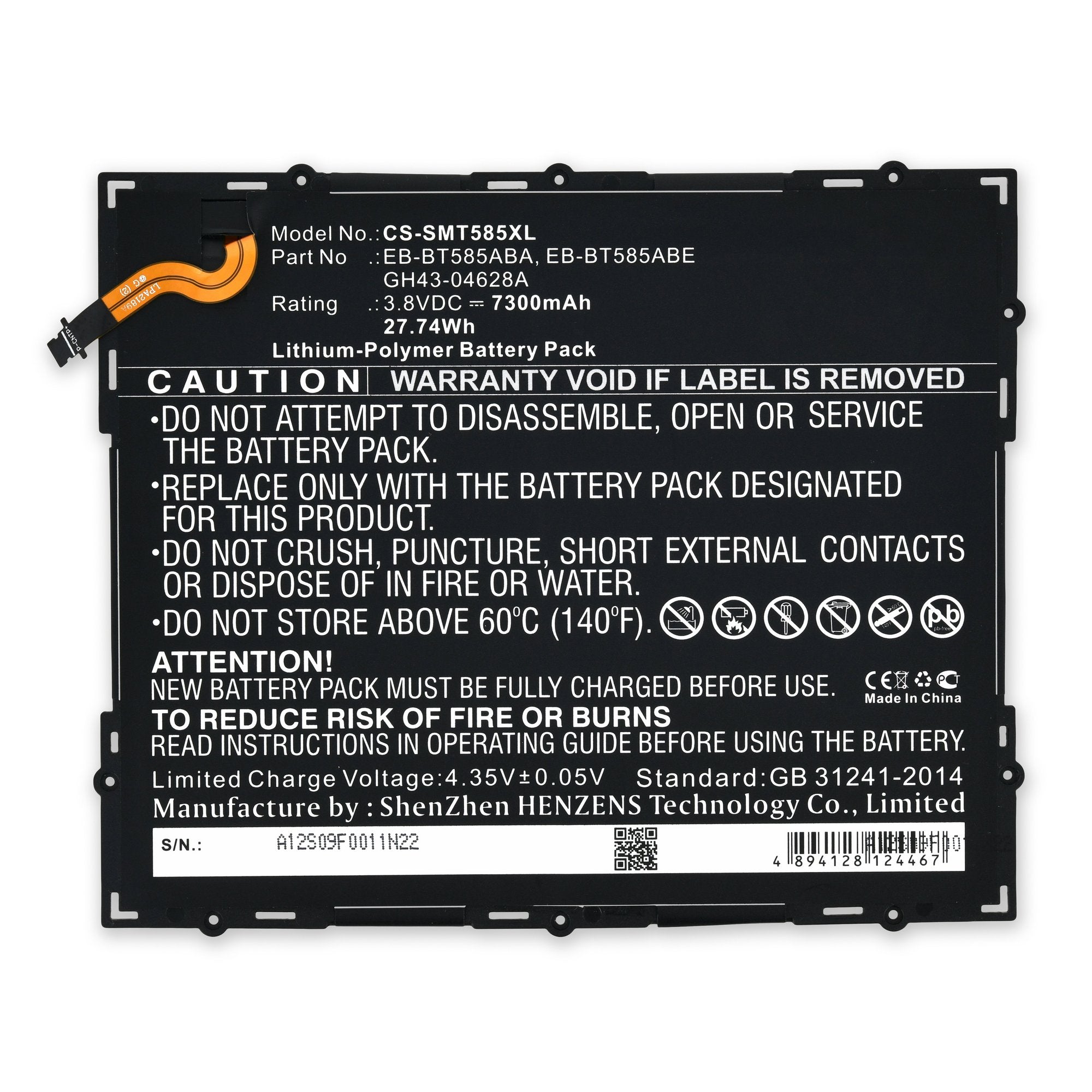 Galaxy Tab A 10.1 Battery New