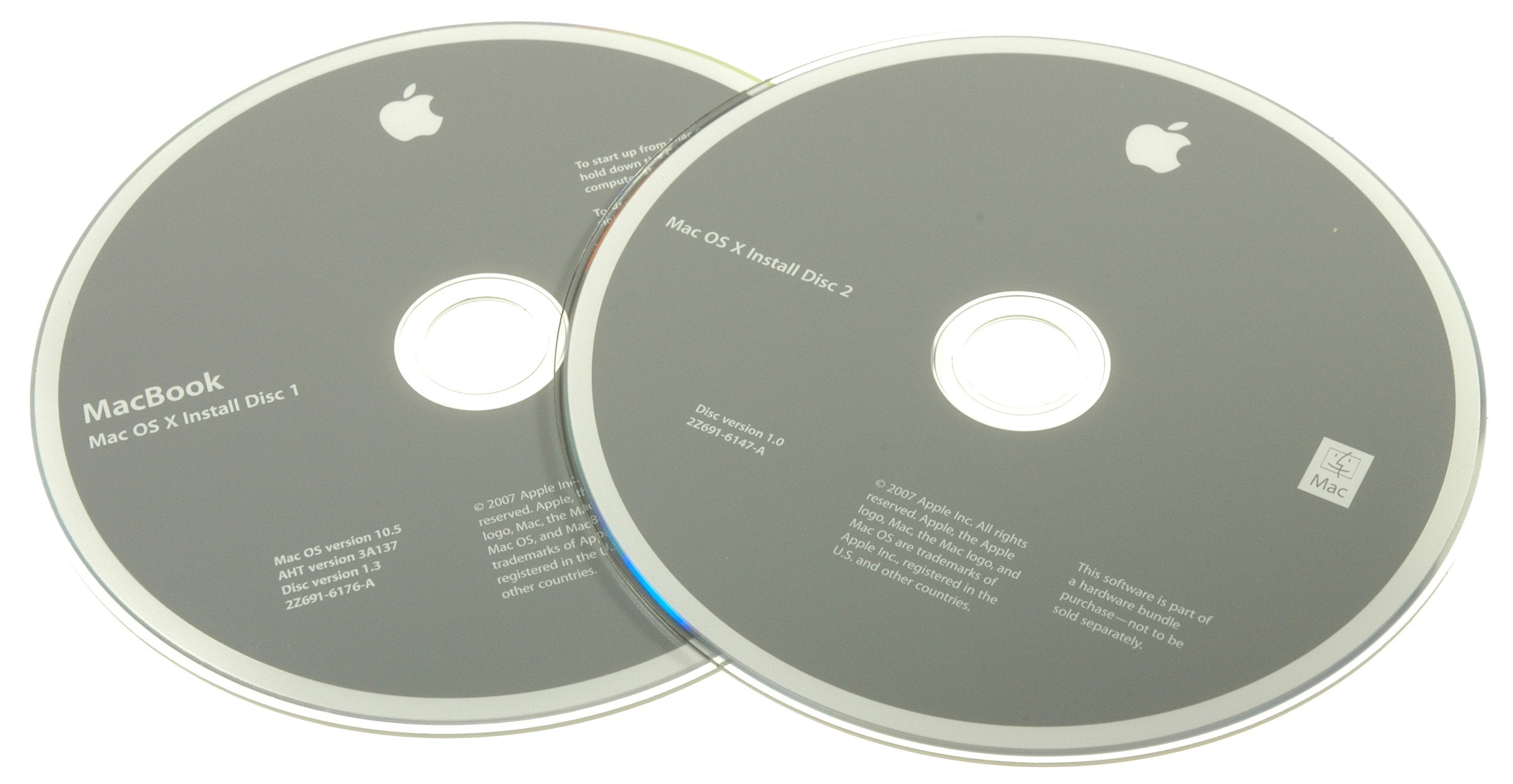 MacBook (Santa Rosa) Restore DVDs