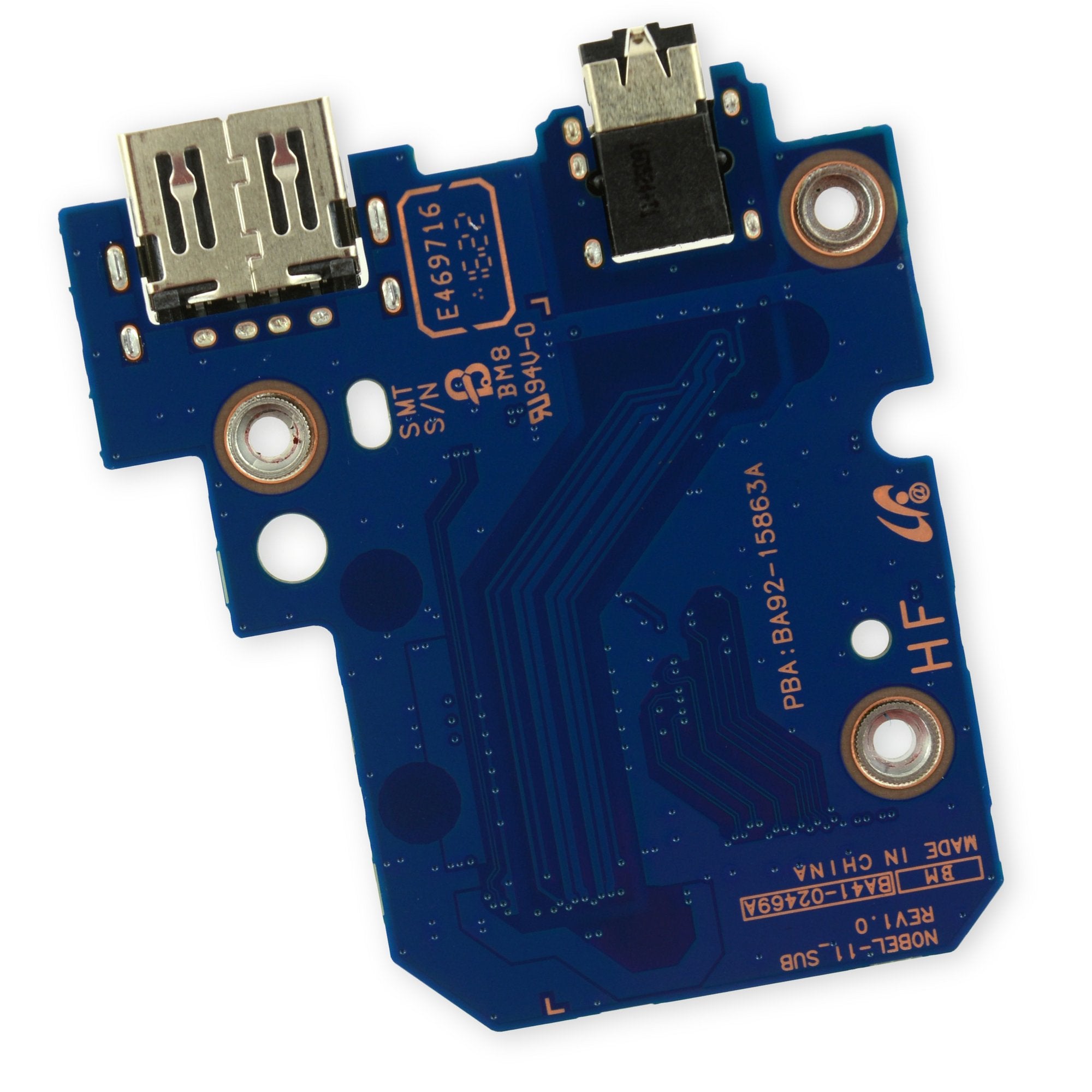 Samsung Chromebook XE500C13 I/O and Wi-Fi Board