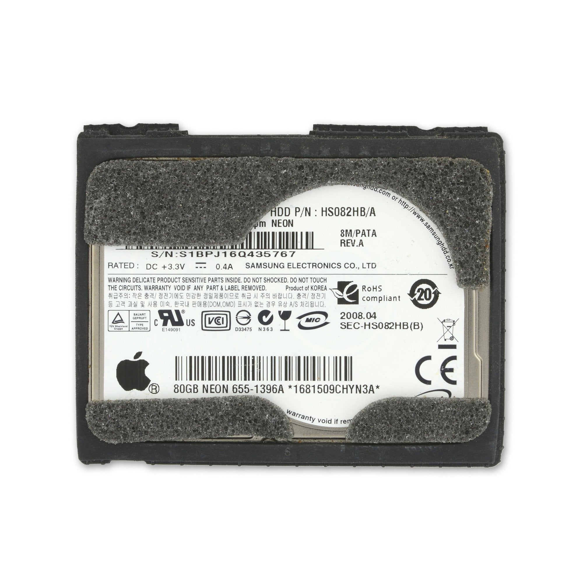 MacBook 80 GB Hard Drive