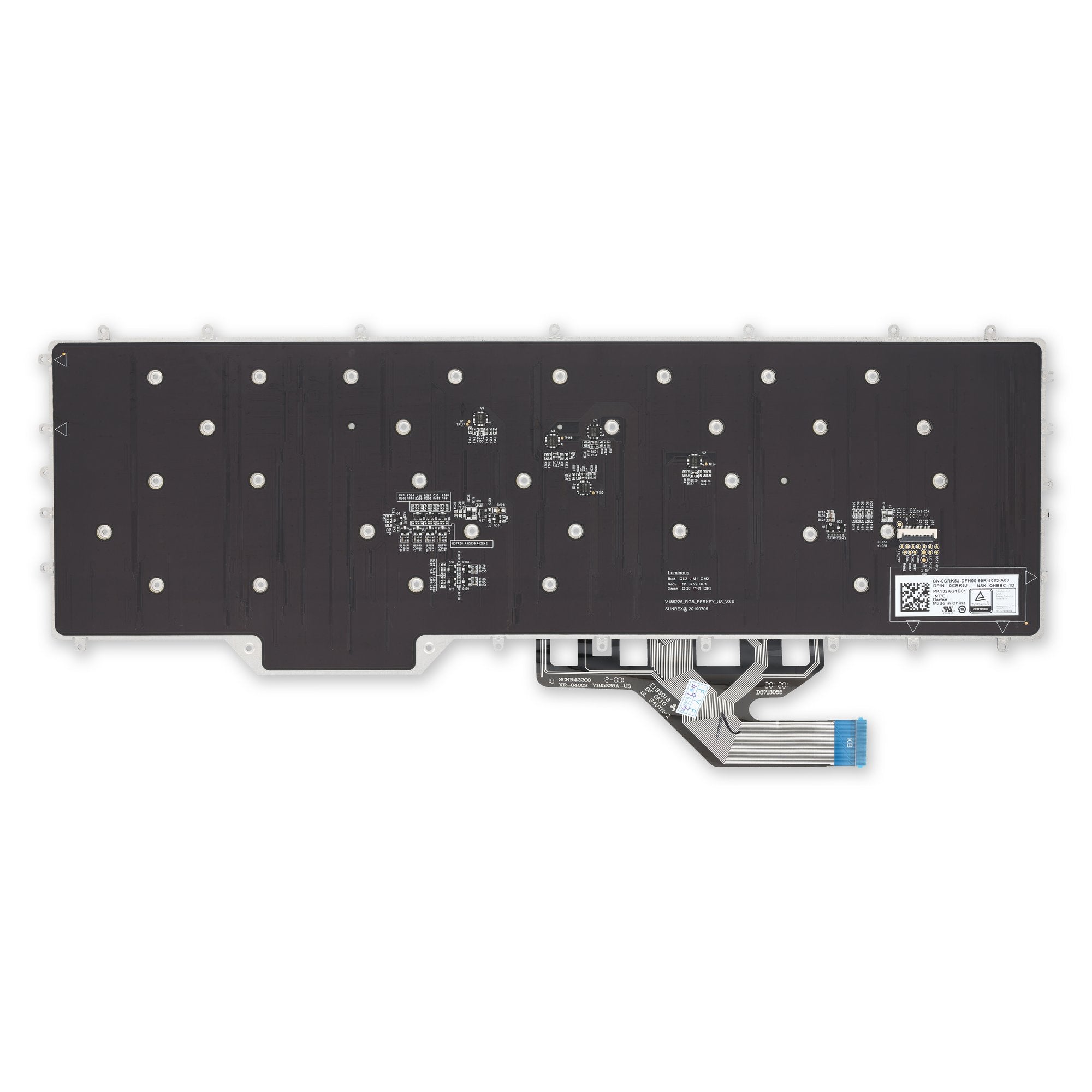 Dell Alienware m17 R2 Backlit Keyboard - CRK5J New