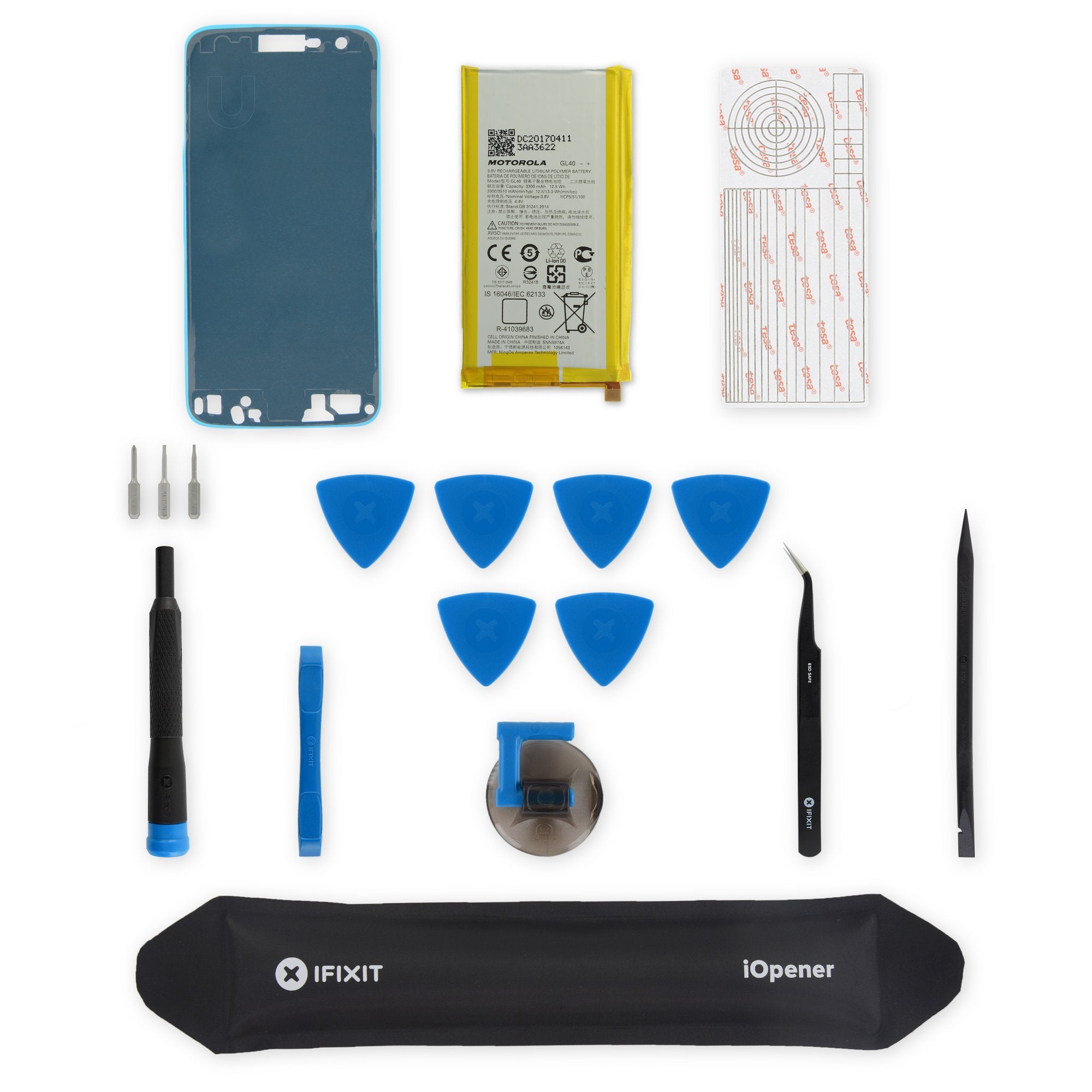 Moto Z Play Battery - Genuine New Fix Kit