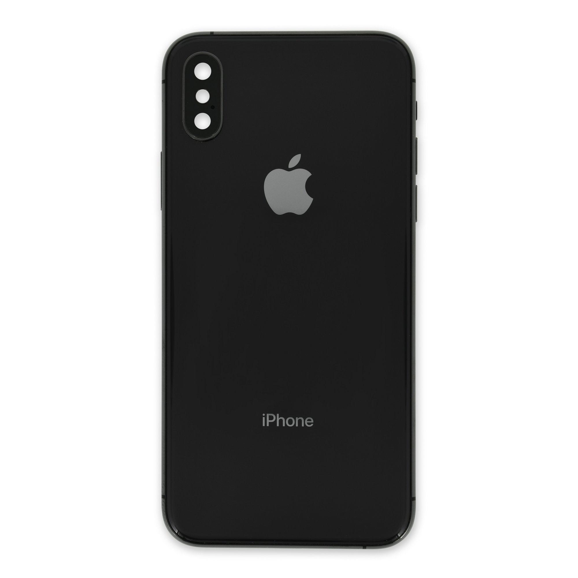 iPhone XS OEM Rear Case Black Used, A-Stock