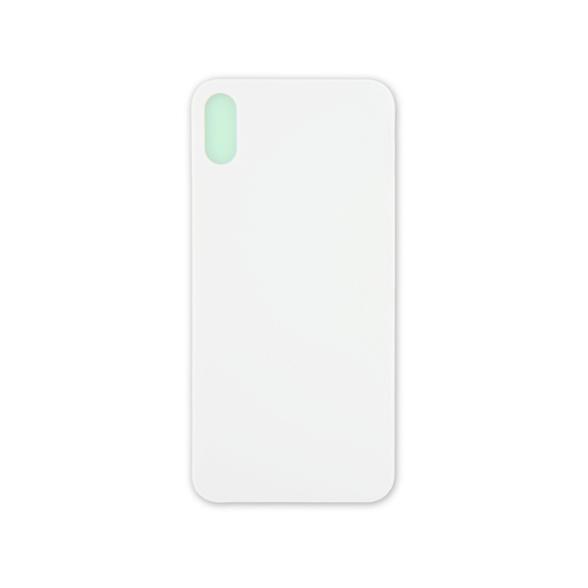 iPhone X Aftermarket Blank Rear Glass Panel White New
