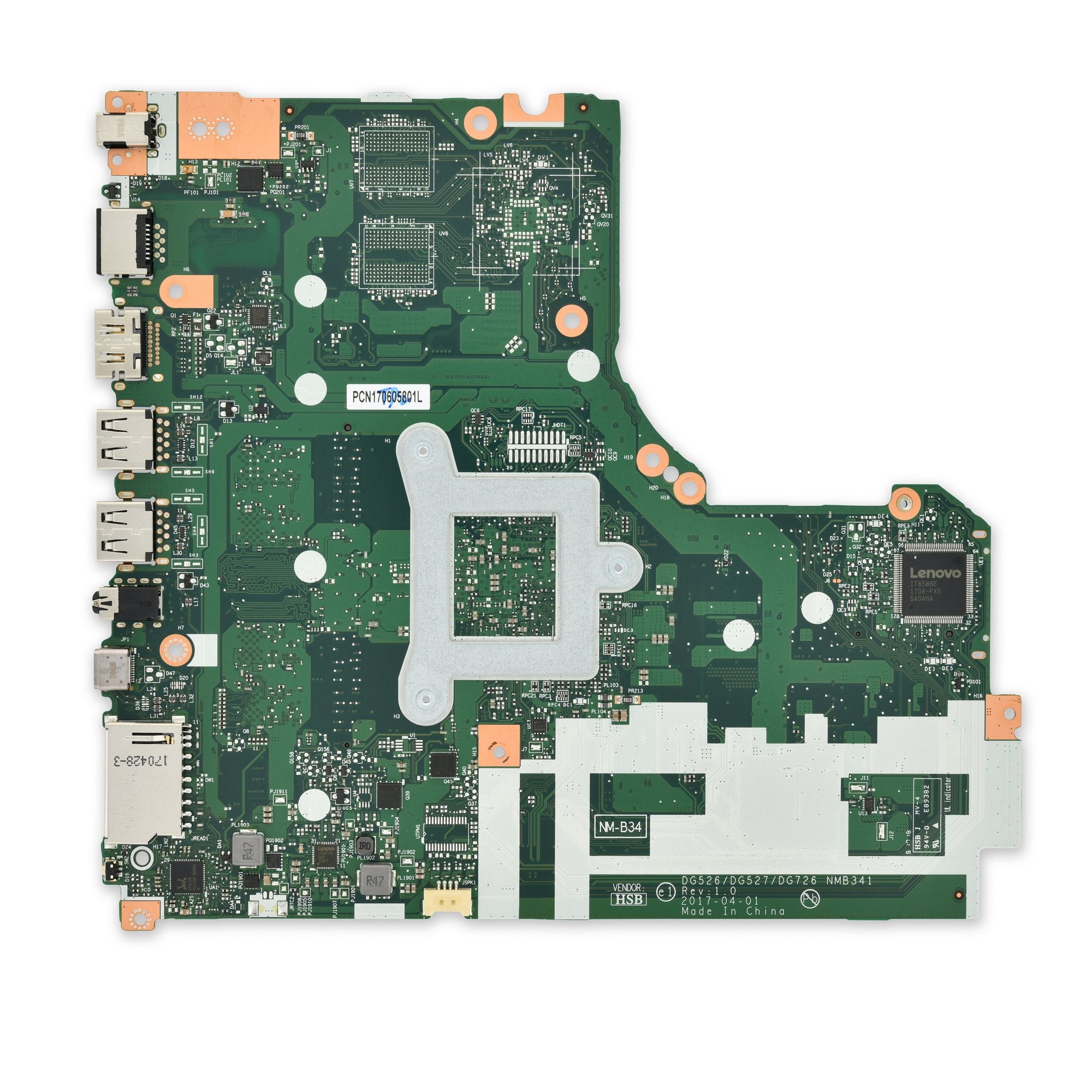 Lenovo IdeaPad 320-15 Motherboard AMD A12-9720P Used