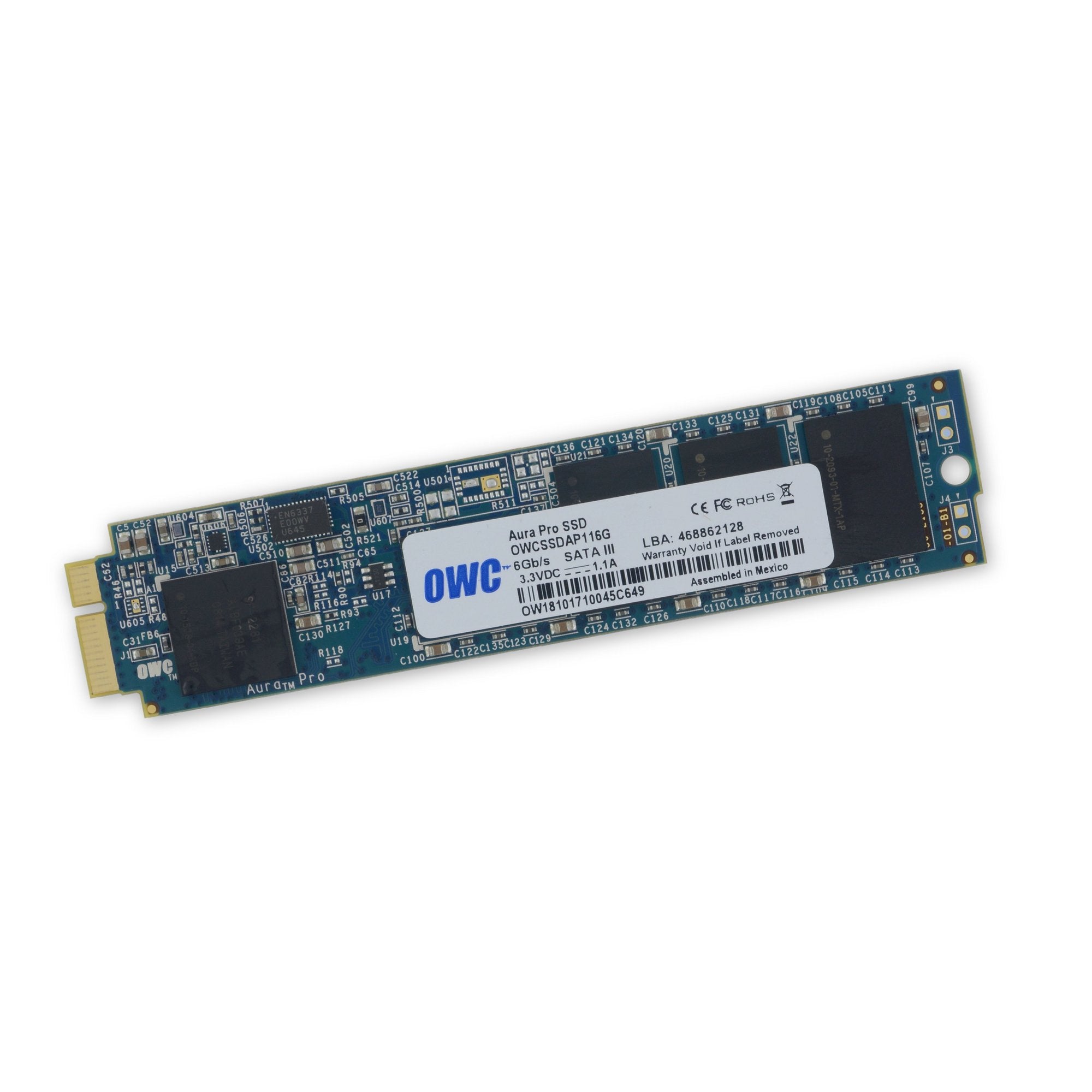 OWC Aura SSD for MacBook Air 11" and 13" (Late 2010-Mid