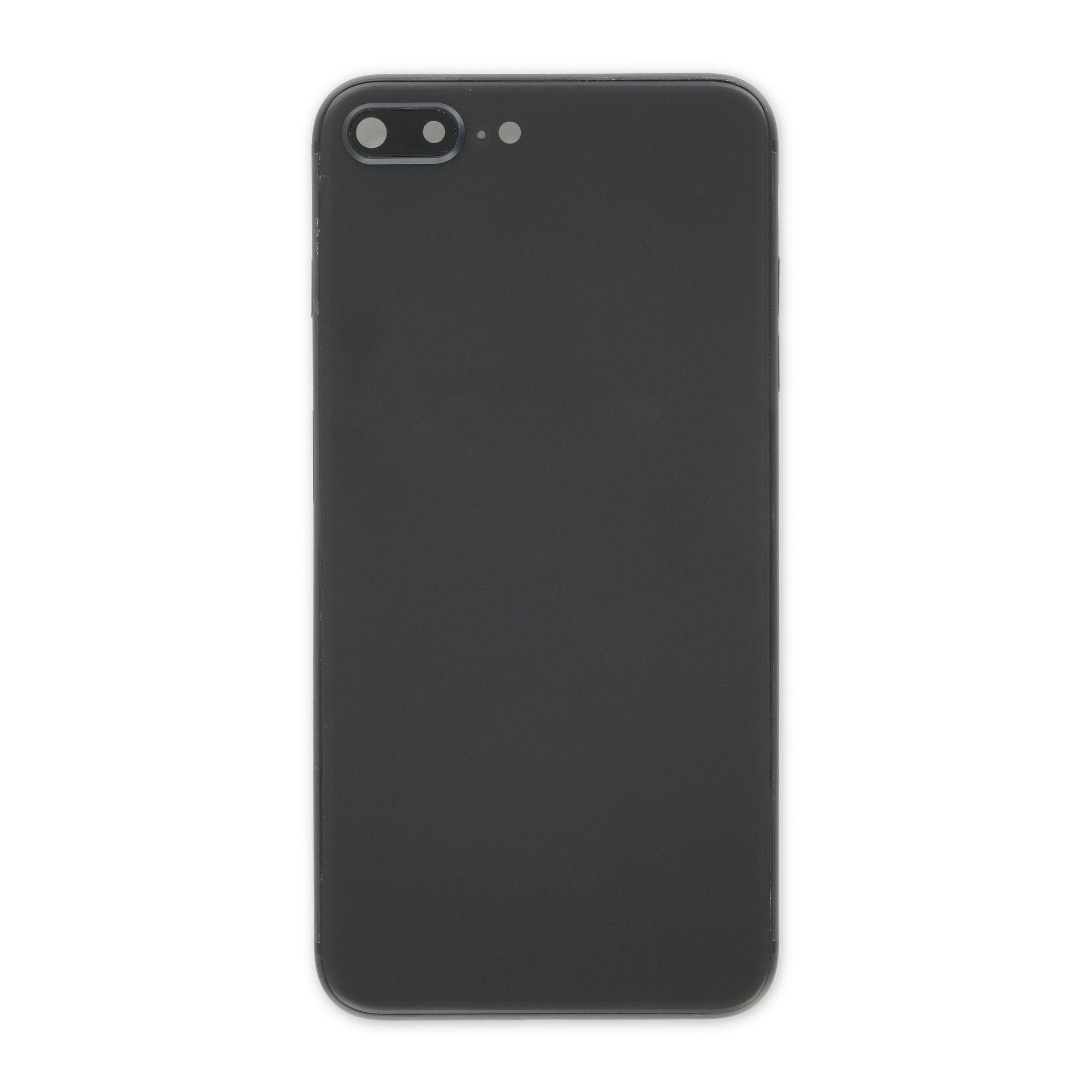 iPhone 8 Plus Aftermarket Blank Rear Case Black New