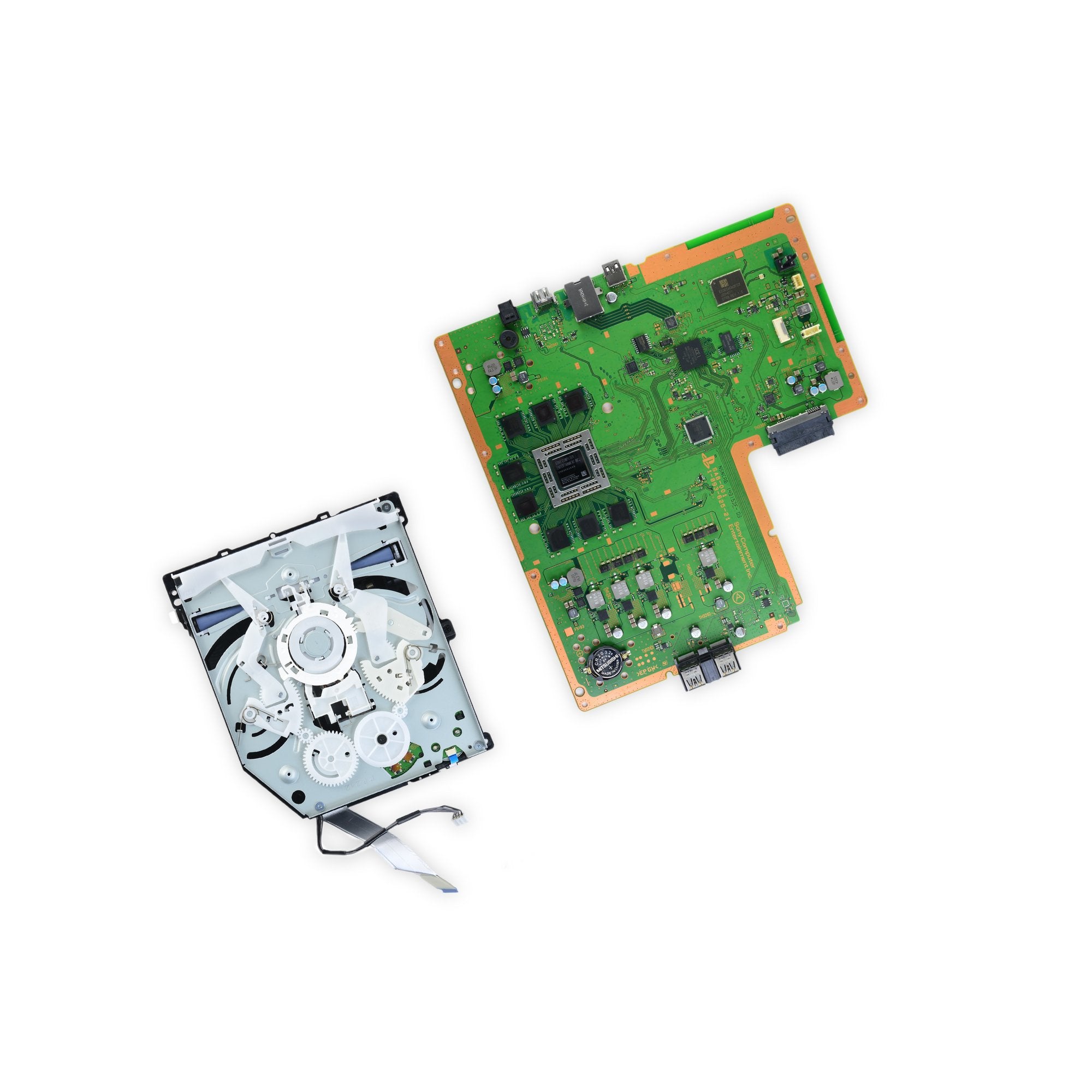 PlayStation 4 SAB-001 Motherboard & Paired Optical Drive