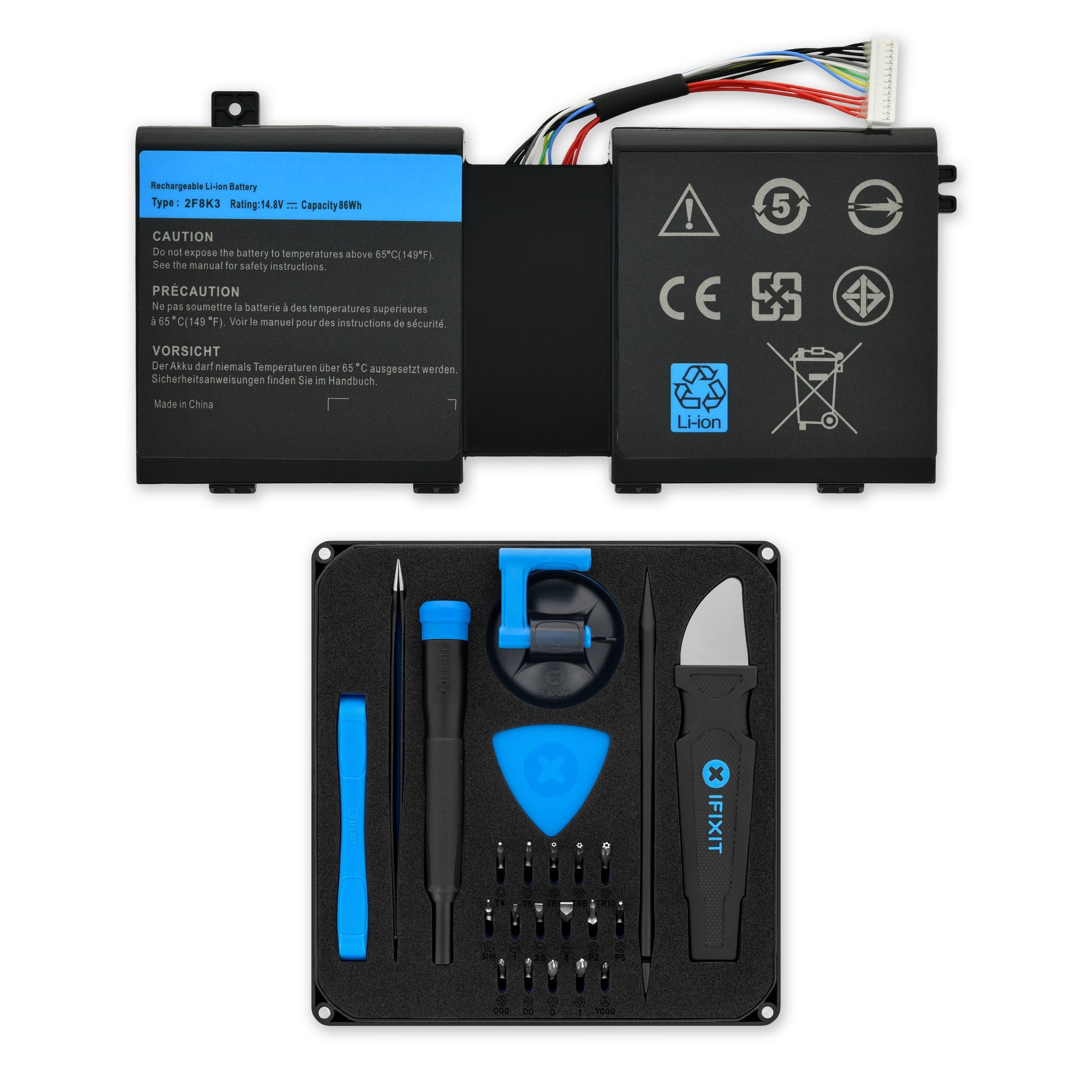 Alienware 17 (R1) and 18 (R1) Battery New Fix Kit
