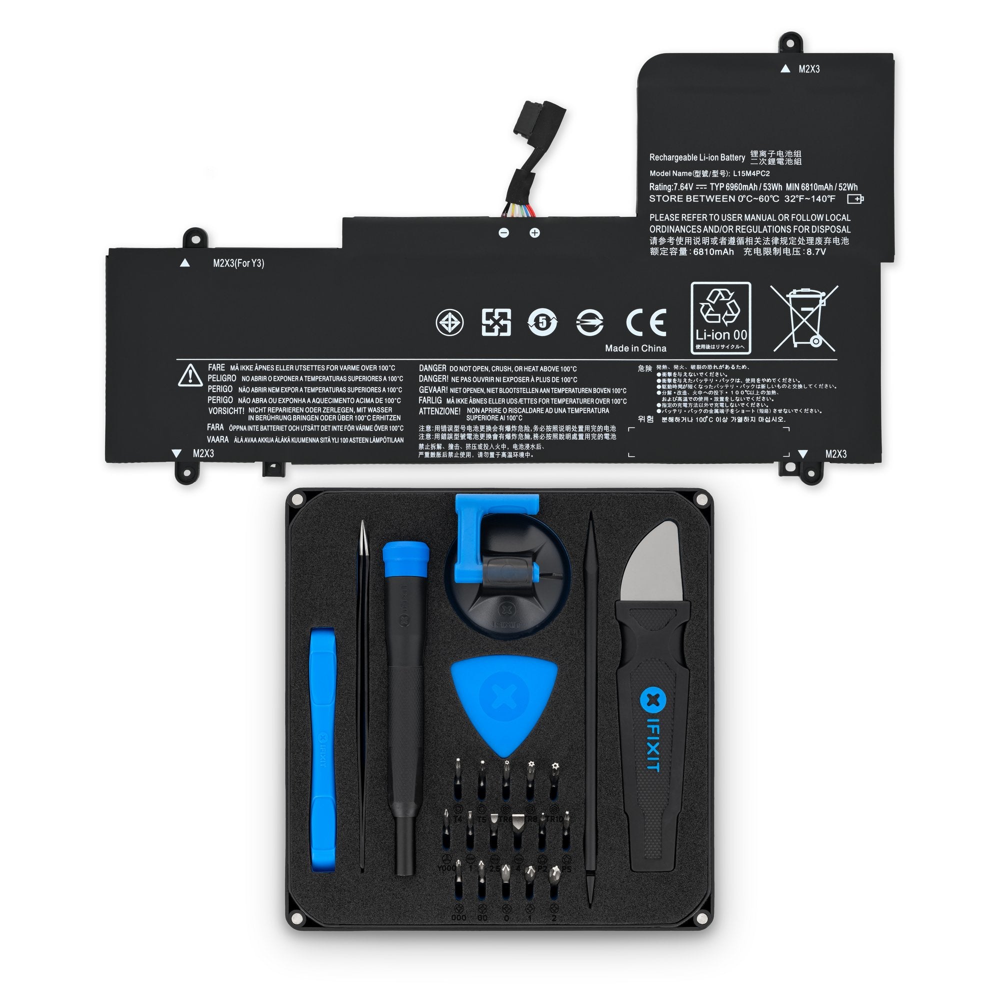 Lenovo Yoga 710 14" and 15" Battery New Fix Kit