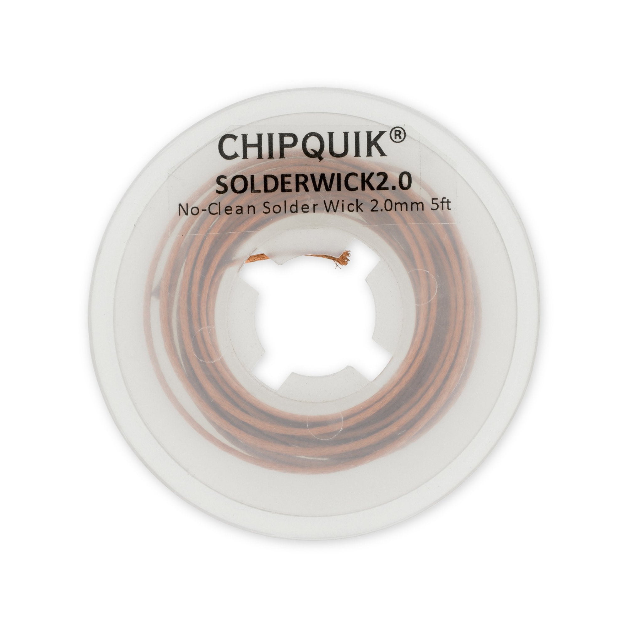 Solder Wick Braid New ChipQuick 0.080" 2.0 mm
