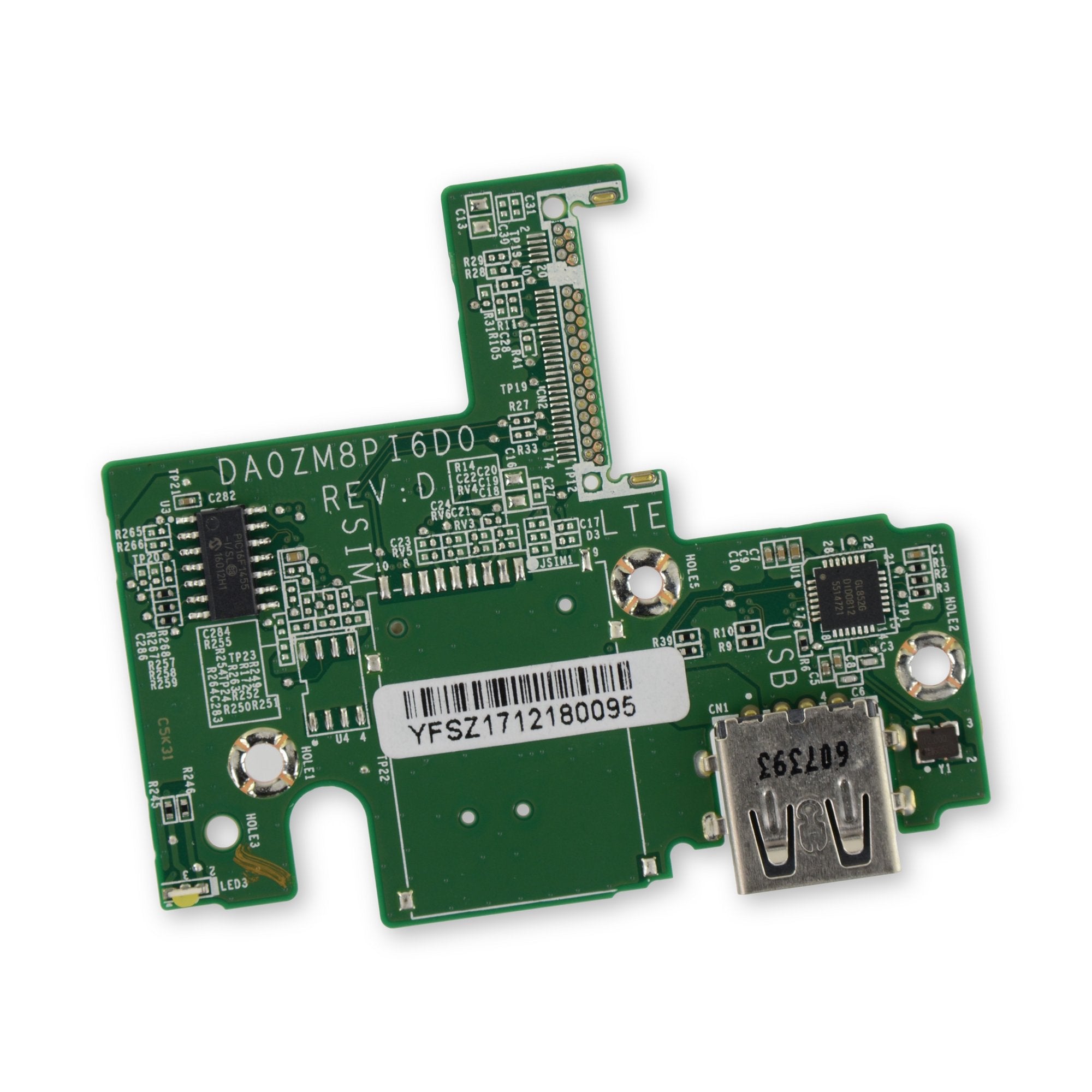 Dell Chromebook 11 3120 USB Daughterboard