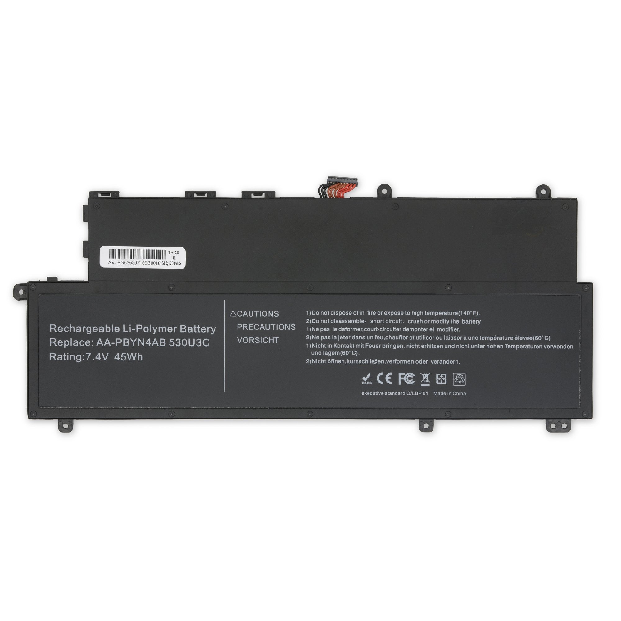 Samsung AAPLWN4AB and AAPBYN4AB Laptop Battery New Part Only