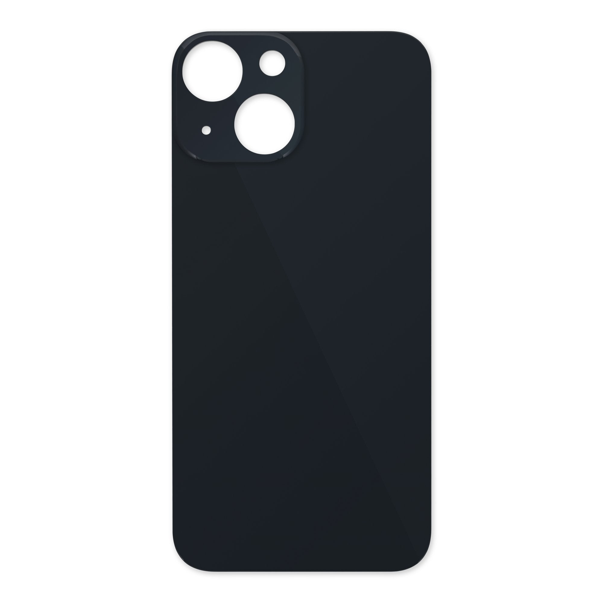 iPhone 13 mini Aftermarket Blank Rear Glass Panel Black New