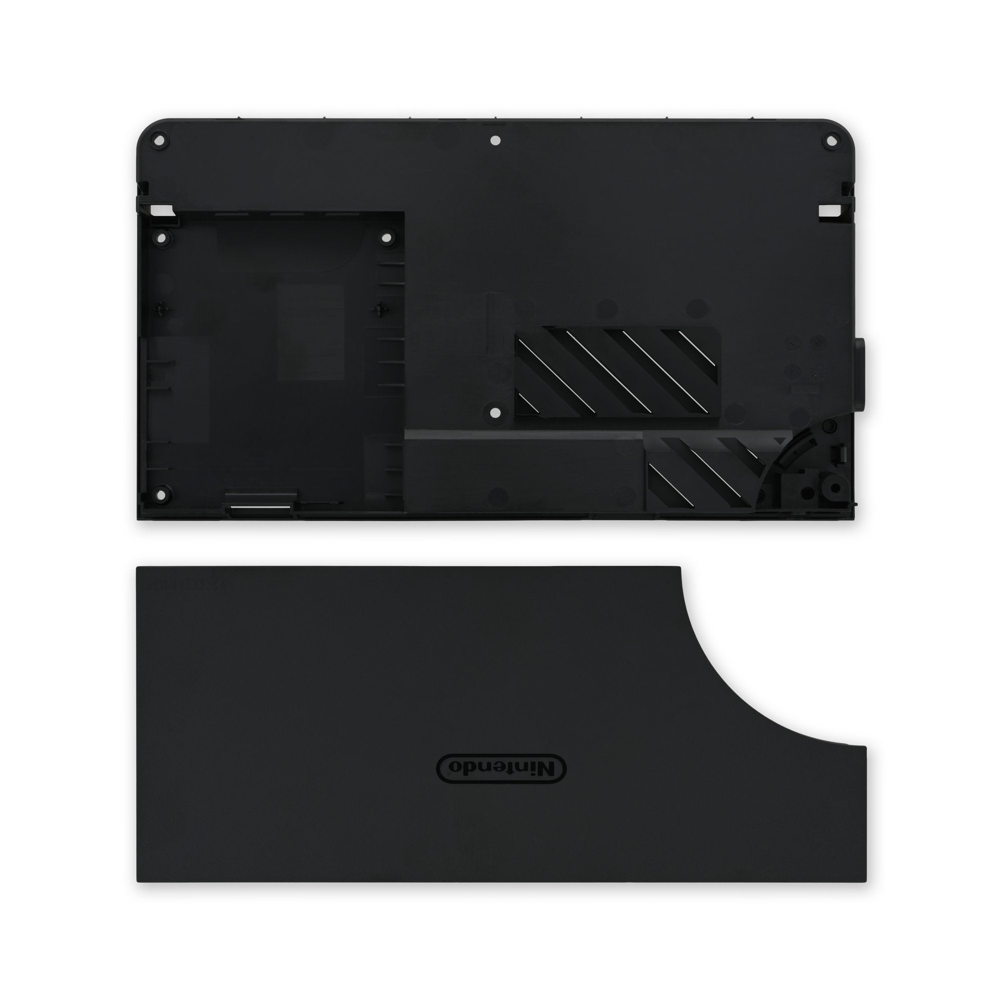 Nintendo Switch OLED Dock Rear Case Black Used, A-Stock