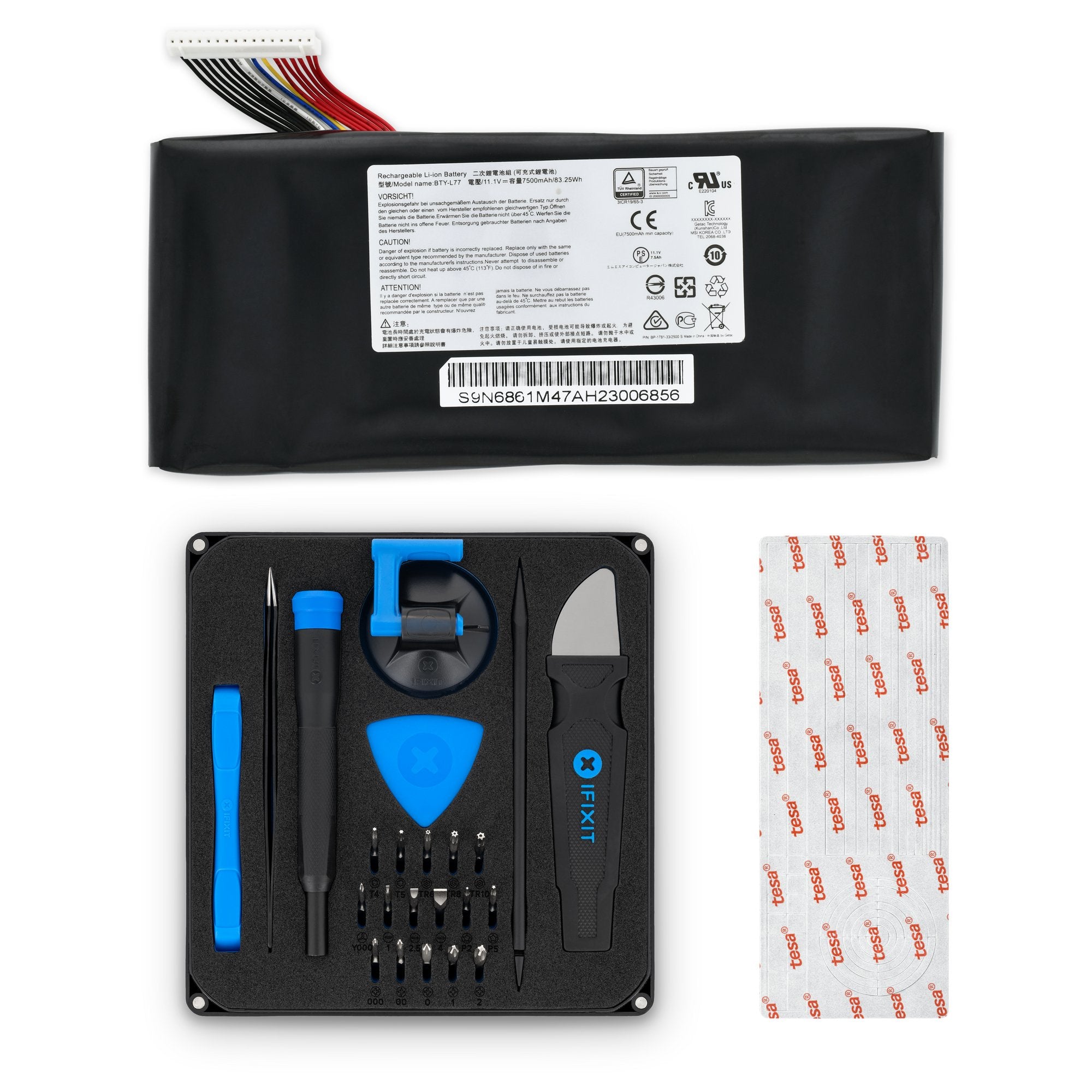 MSI BTY-L77 Battery New Fix Kit