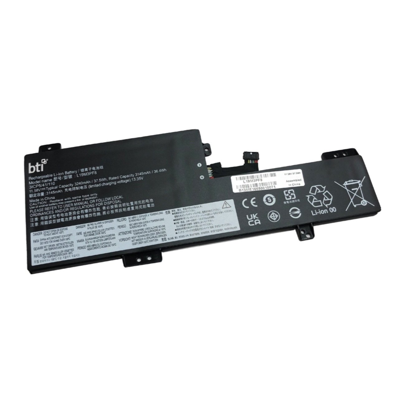 Lenovo L19M3PF8 Laptop Battery New