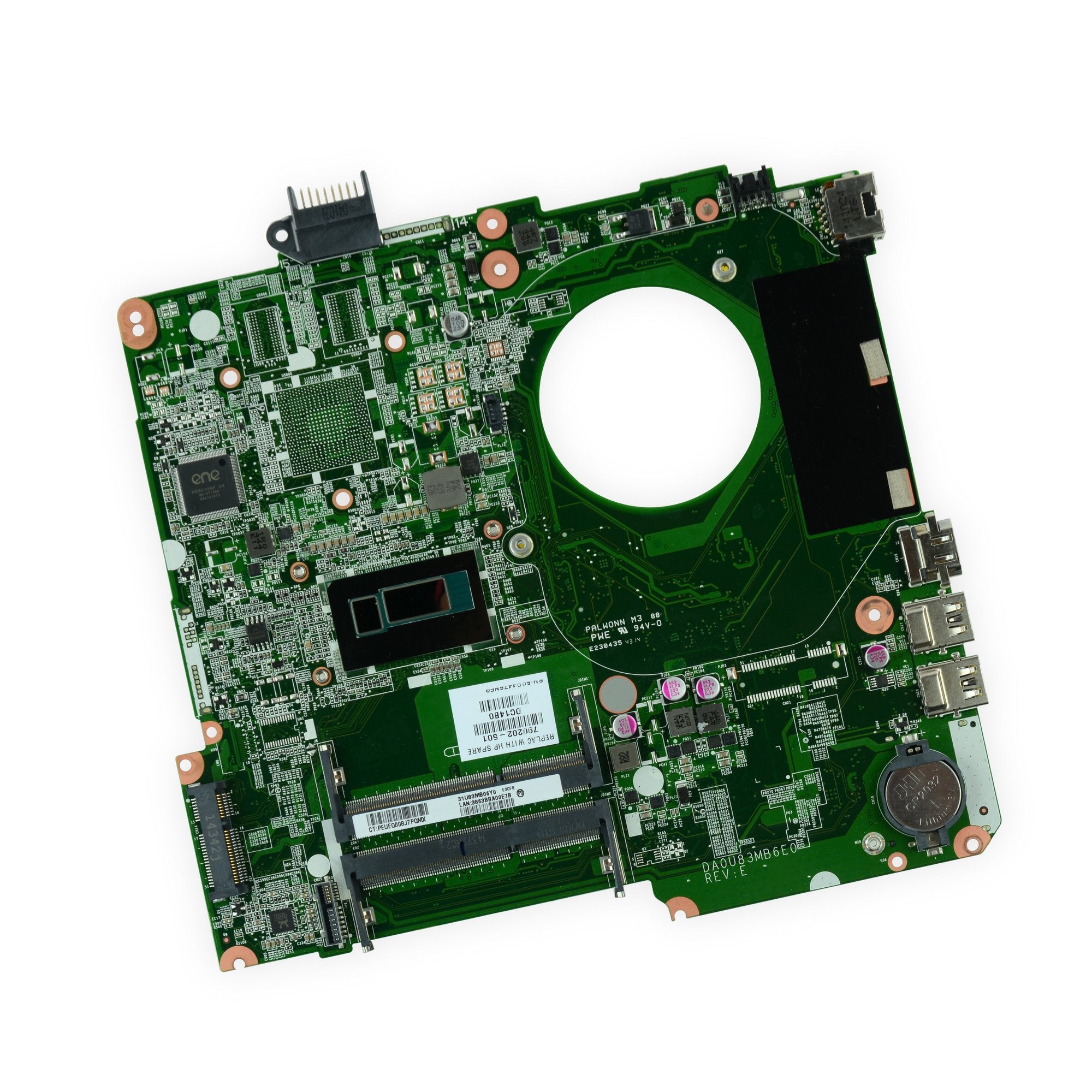 HP TouchSmart 15-F010DX Motherboard