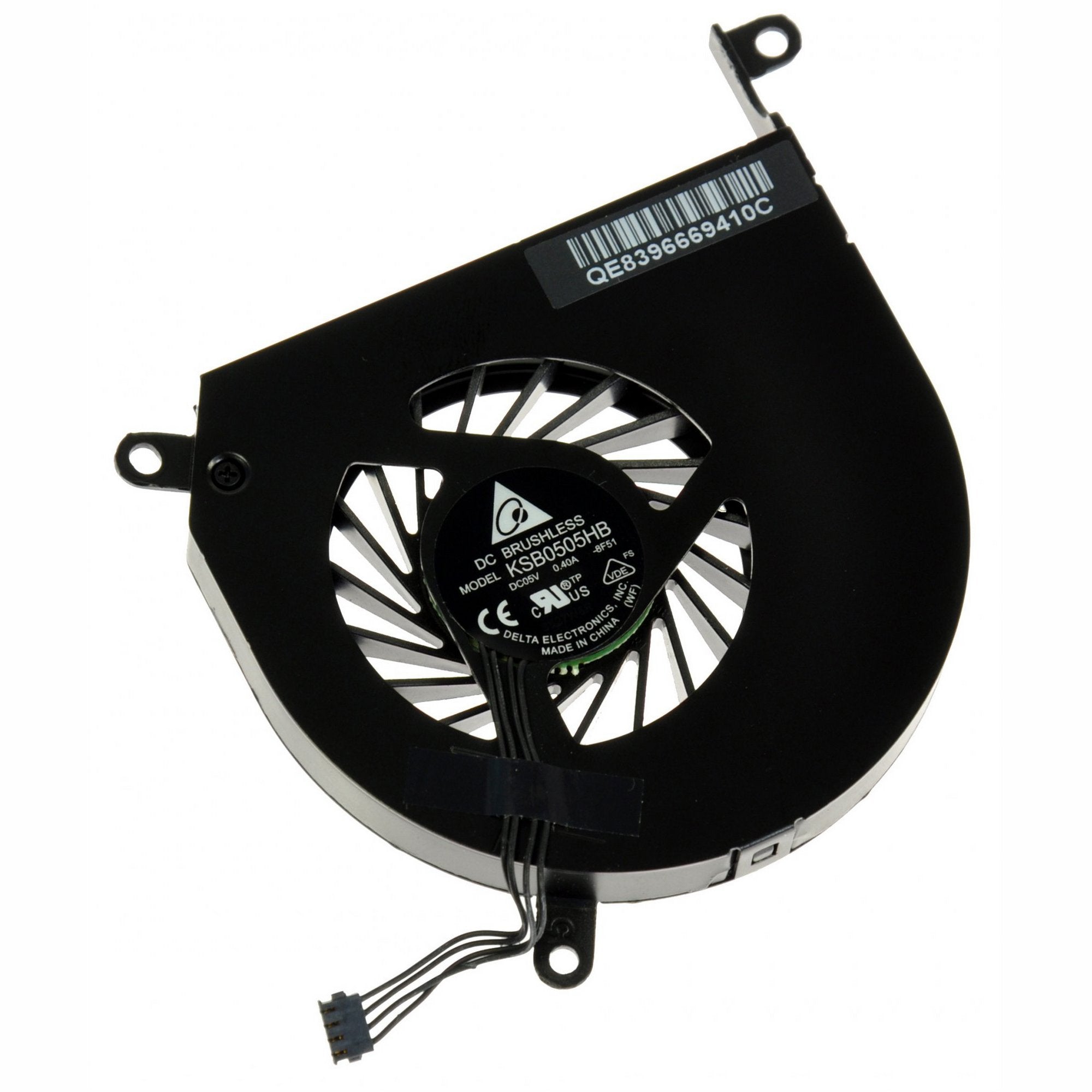 MacBook Pro 15" (Late 2008-Mid 2012 excluding Mid 2009 2.53 GHz) Left Fan