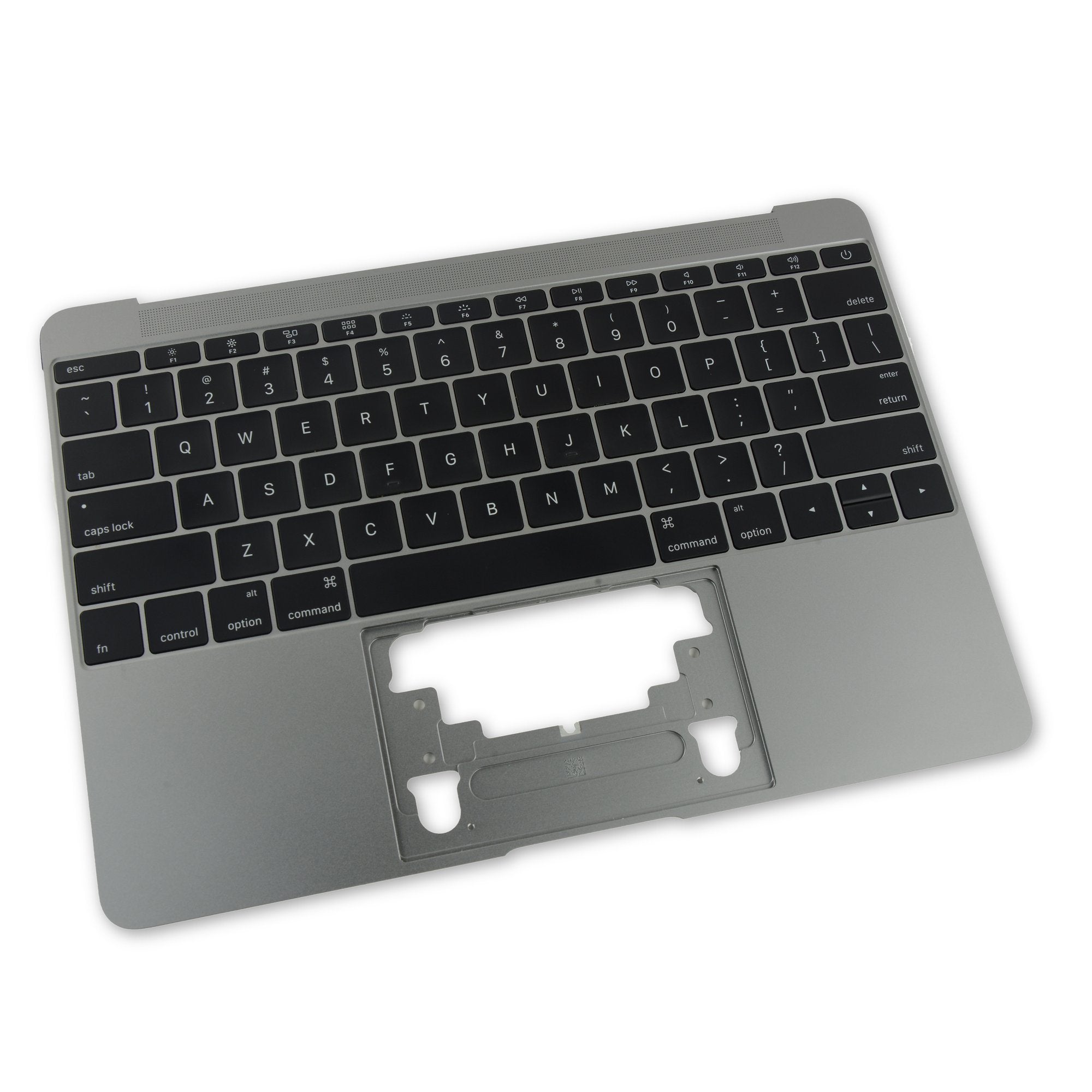 MacBook 12" Retina (Early 2015) Upper Case with Keyboard Dark Gray Used, A-Stock