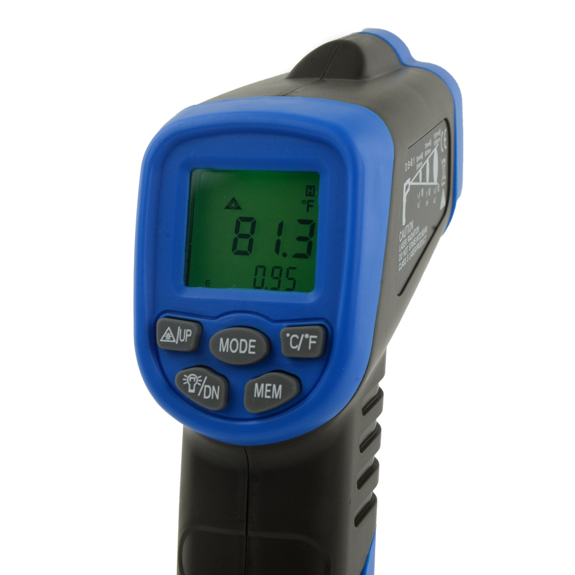 IR Thermometer New Blue & Black